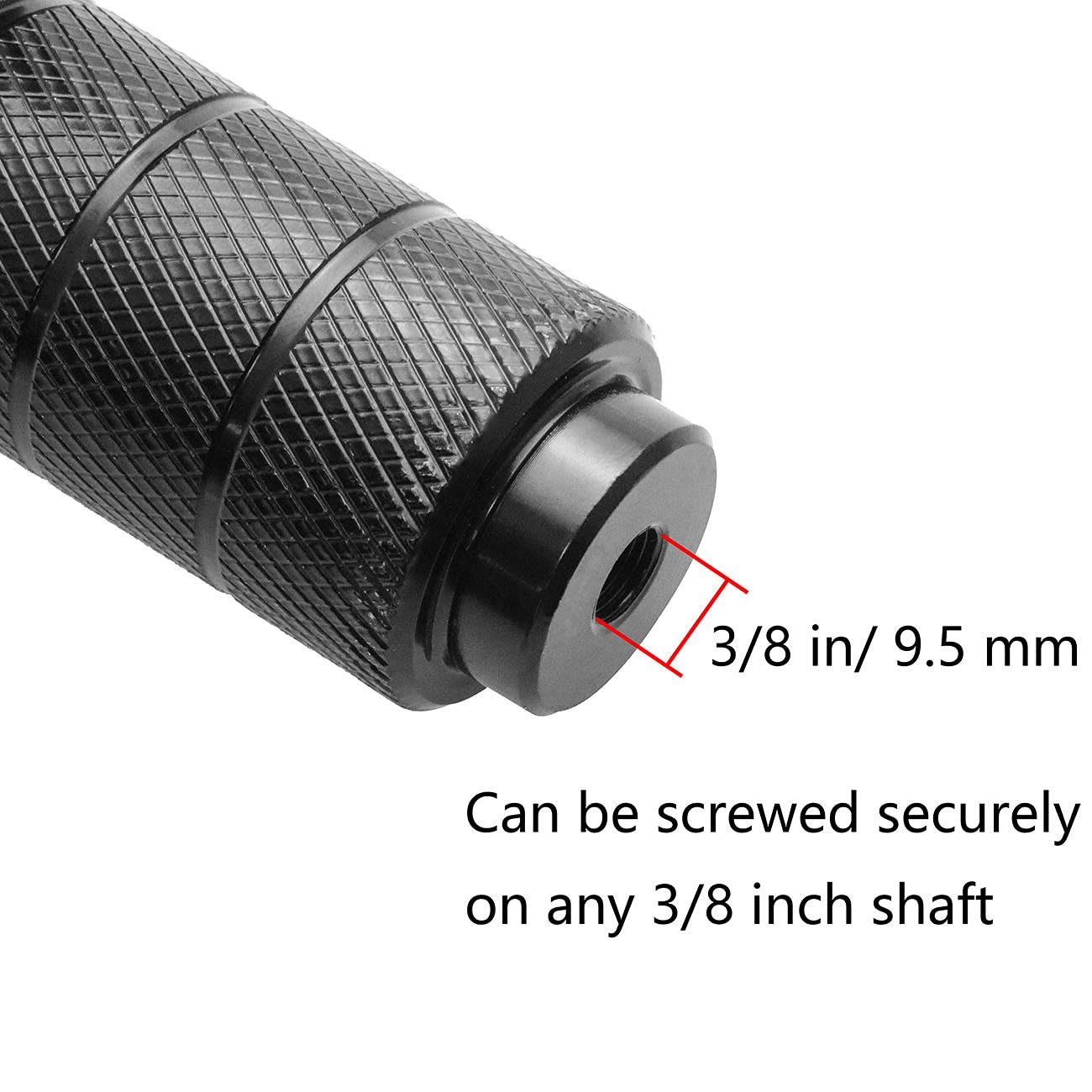 Ruiwaer 1 Pair Mountain Bike Steel Pegs Bicycle Pedal Front Rear Axle Foot Pegs 110 x 38mm Bike Accessories, Black