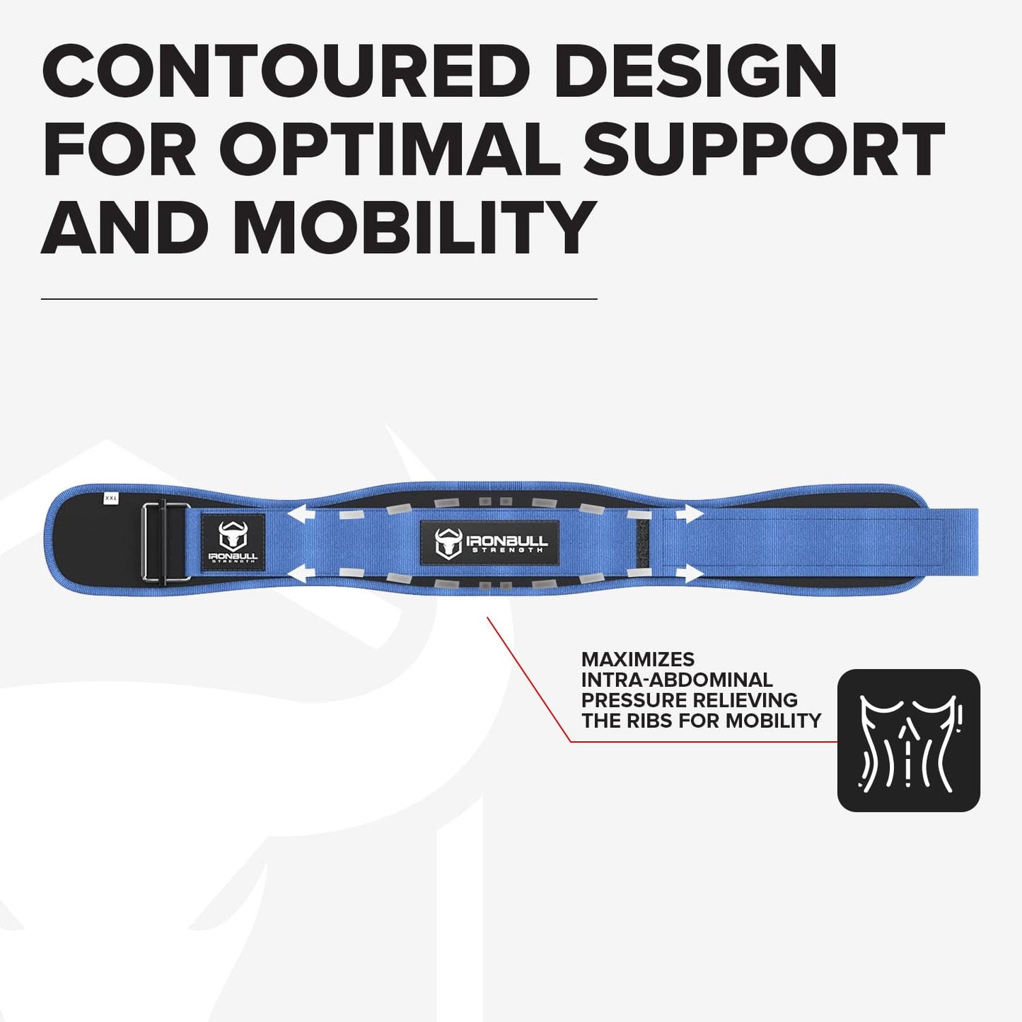Weight Lifting Belt for Men and Women,Performance Auto-Locking Weightlifting Belt for Cross Training, Functional Fitness,Squats and Deadlift Contoured Weight Belts (Medium, Navy Blue)