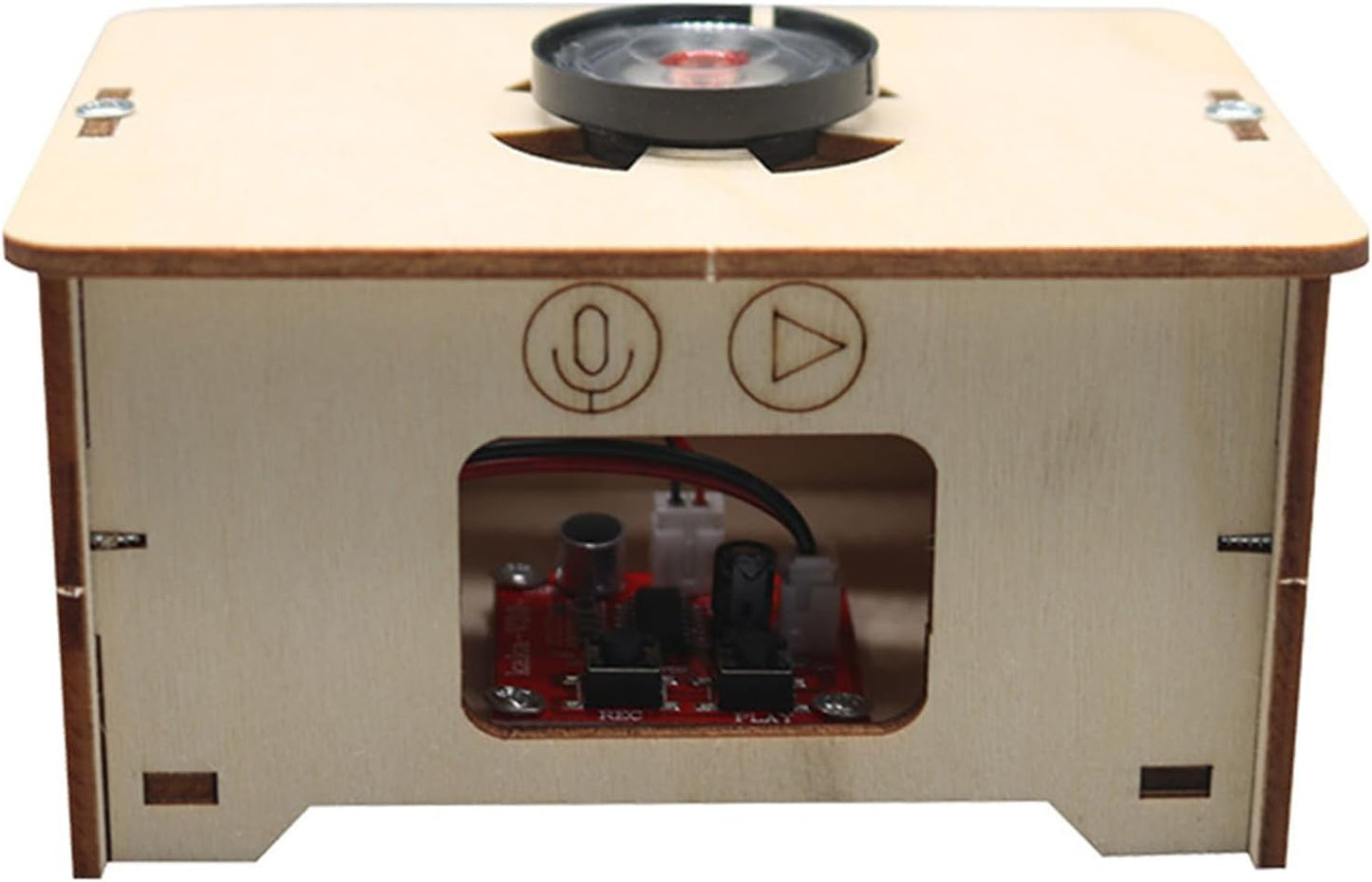 Handmade Wooden Gramophone Recorder - Musical Toy for Kids