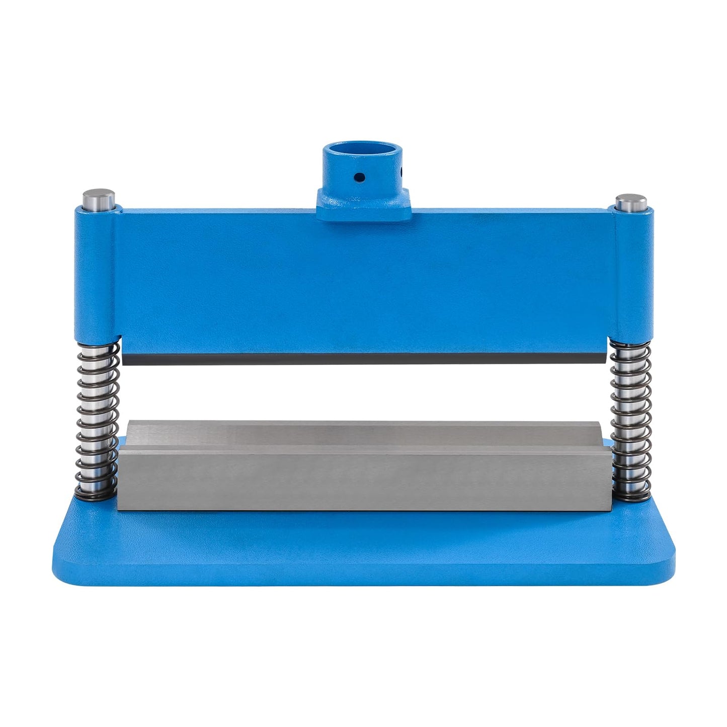 BOPRCSH 12inch Press Brake Attachment, Hydraulic Shop Presses Bending Brake Metal Bending Machine, Heavy Duty Metal Bending Tool for 12 or 20-Ton Hydraulic Workshop Presses (Blue)