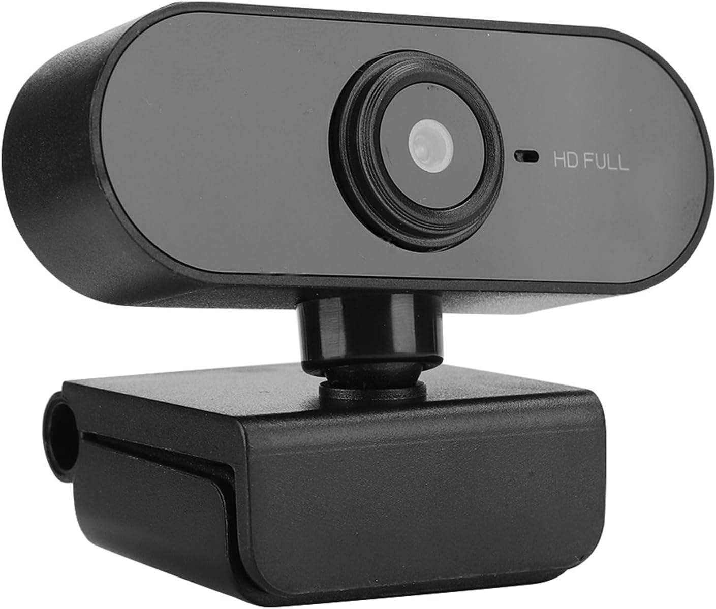 Funien 1080P HD USB Webcam Clear Picture Swingable Camera for Video Call, Compatible with WindowsMac for Online