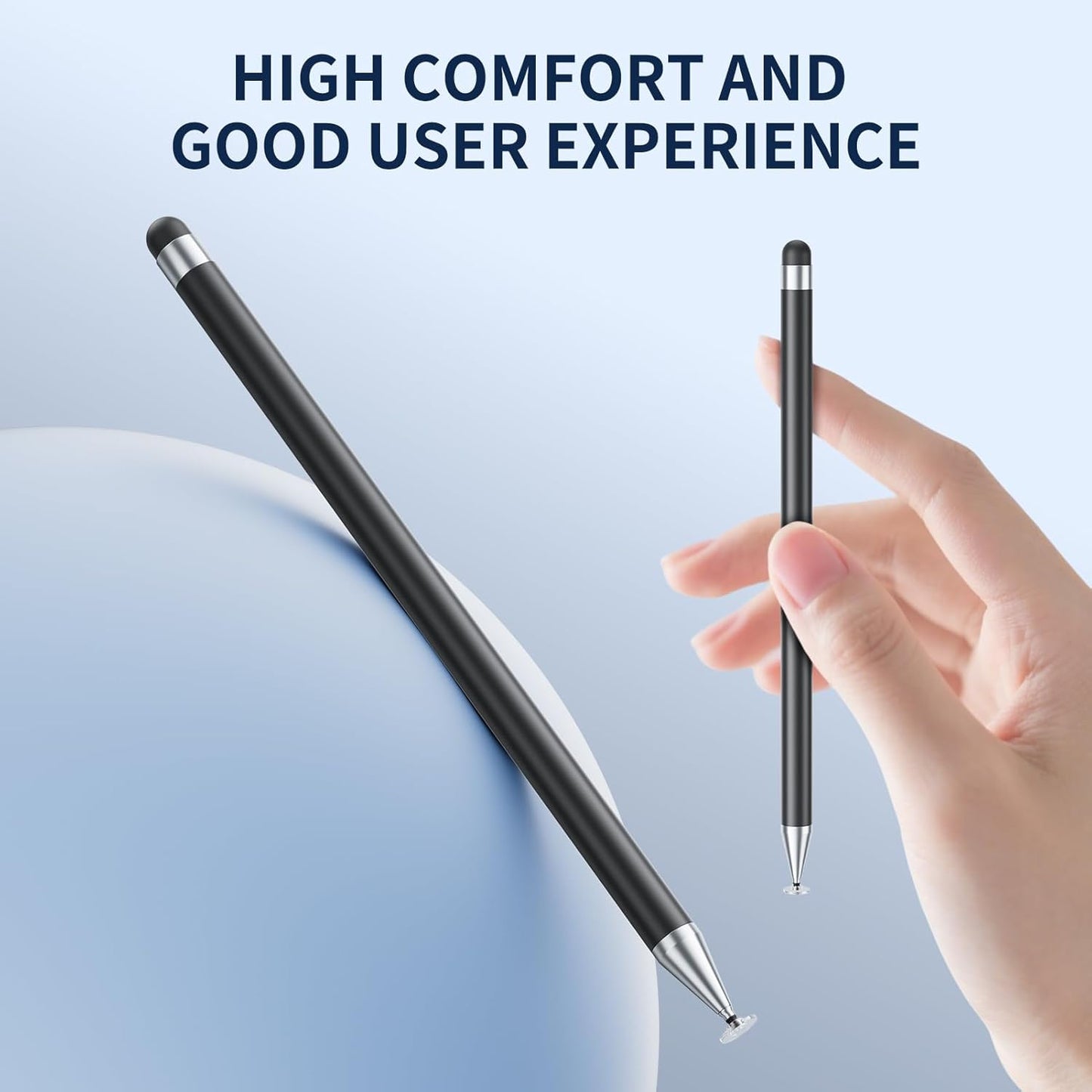 GCHMDE 6 2-in-1 Stylus Pen for Touchscreen, PCS Stylus High Precision and Sensitivity, Suitable
