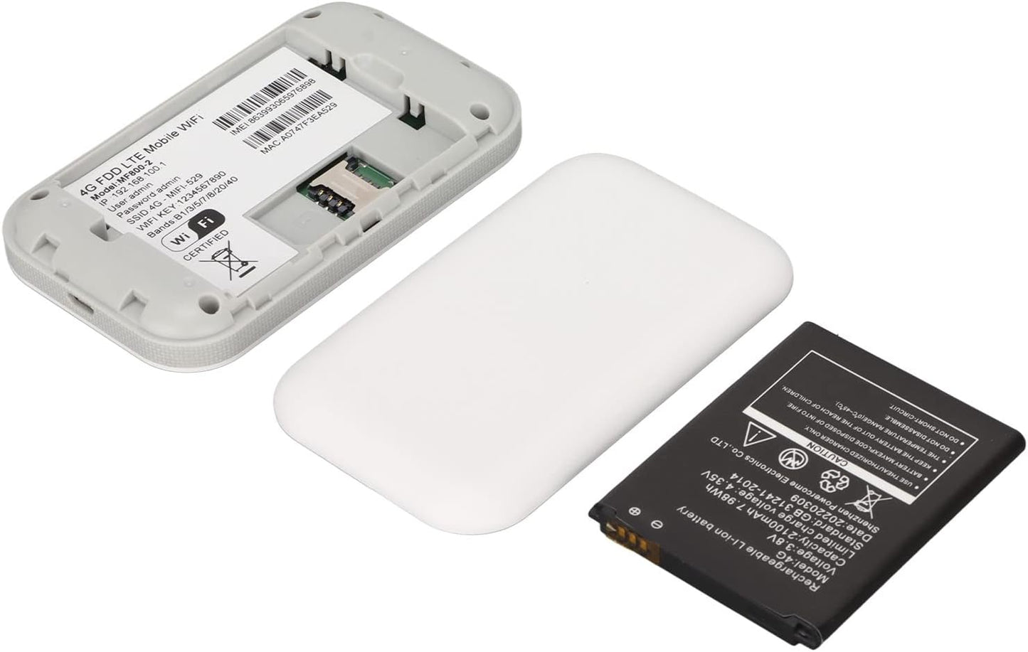 FOSA 4G 8 10 LTE Mobile Hotspot Device Portable Travel Routers SIM Card Router Unlocked Hotspot Router, Support