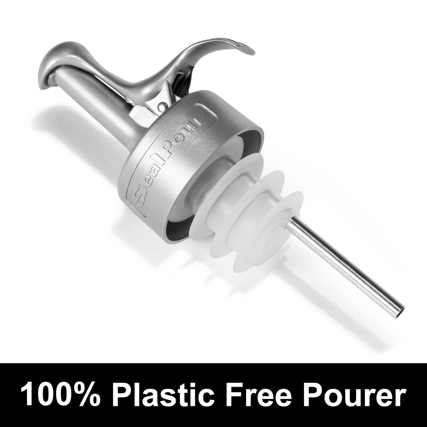 Liquor Pour Spouts, Liquor Bottle Pourer Spouts, Alcohol Pour Spouts,Bar Pour Spouts,Suitable for Alcohol, Beverage, Vinegar, Wine for Bar Accessories-2Pcs