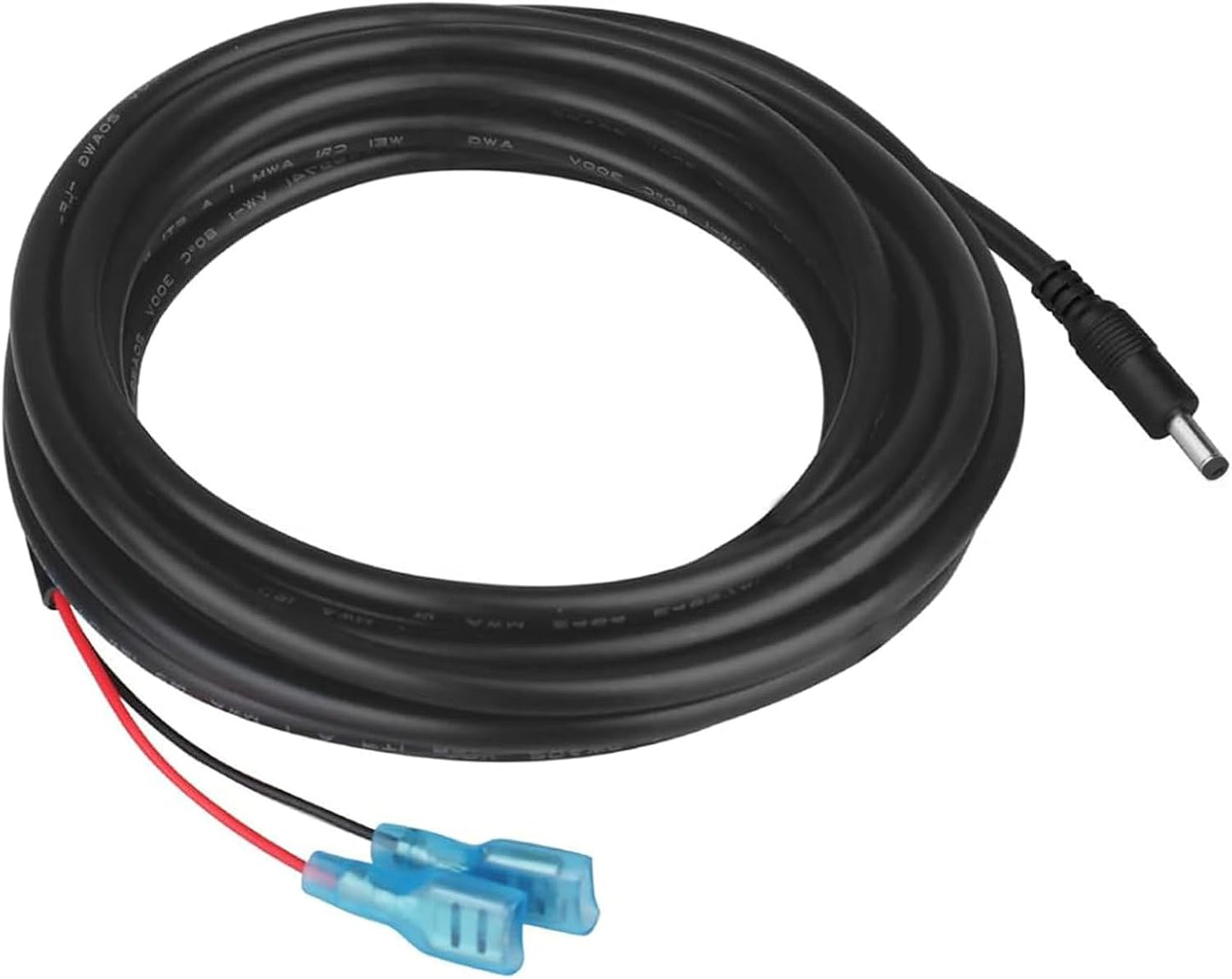 Varbmt 6.5FT, 4.0x1.7mm 4.0x1.7mm Trail Camera Power Cord DC External Power Cable Made for Portable Power Banks, Solar