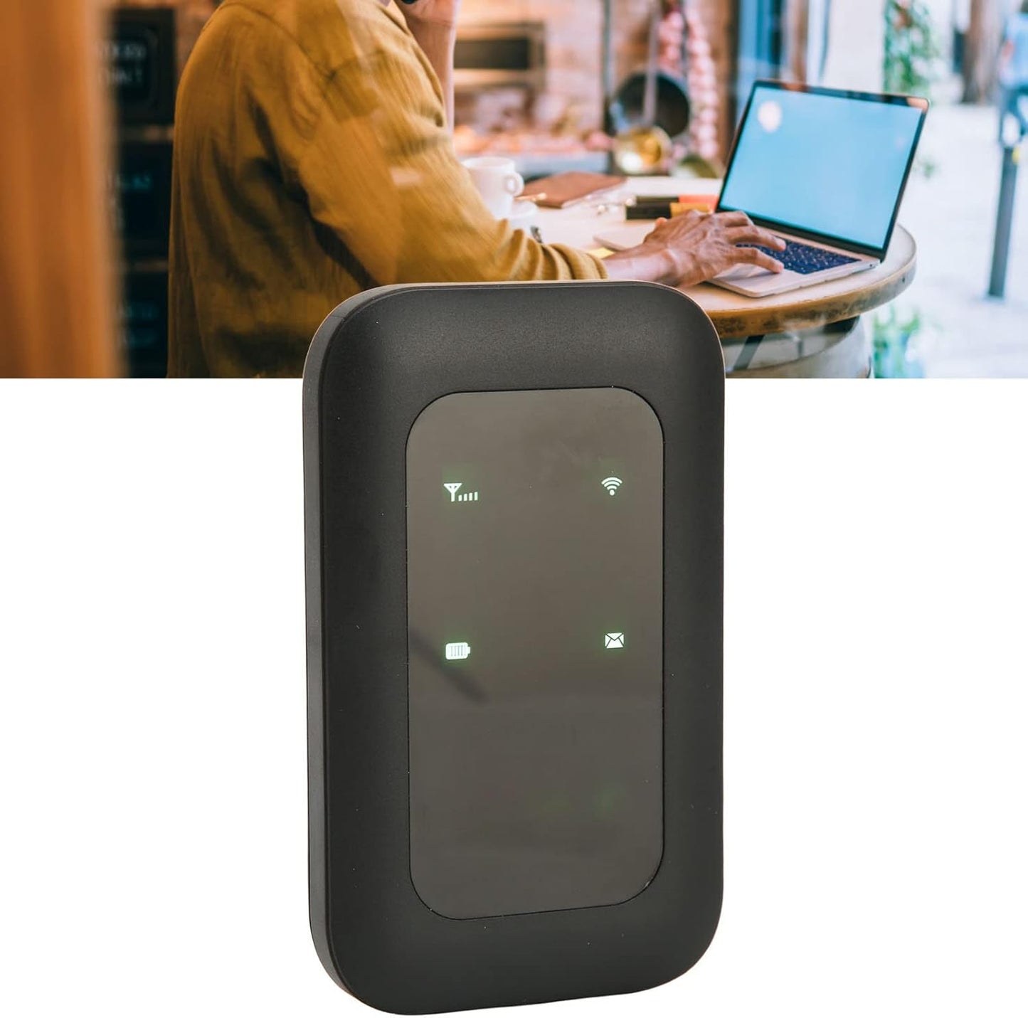 Ejoyous H806 4G Portable Wi Fi Router, Portable Wi Fi Multifunctional Card Inserted High Speed Mobile Wi Fi Hotspot