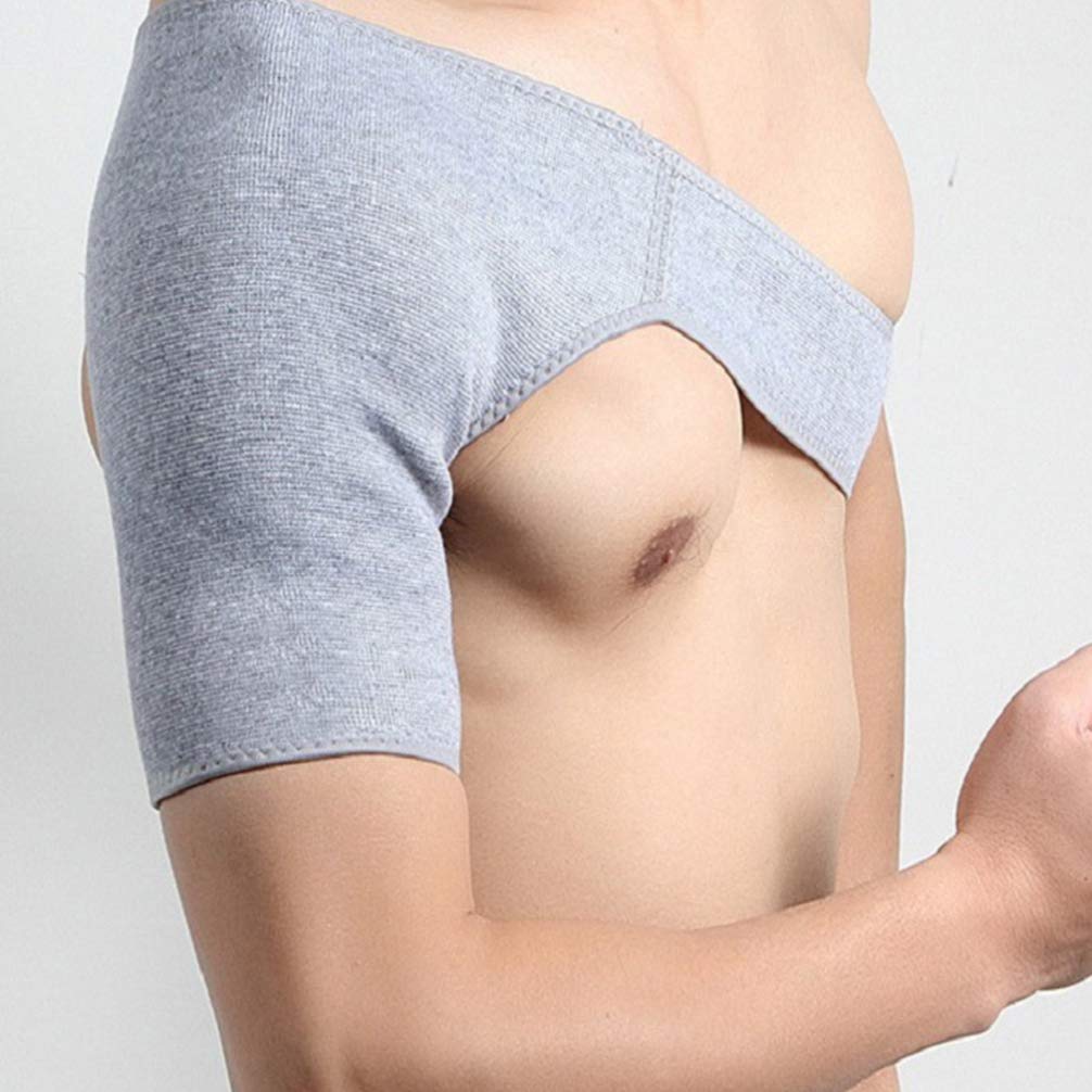 Ipetboom Shoulder Brace: Rotator Cuff Support Brace Wrap for Men and Women - Shoulder Compression Sleeve for Preventing Strains and Dislocation, S
