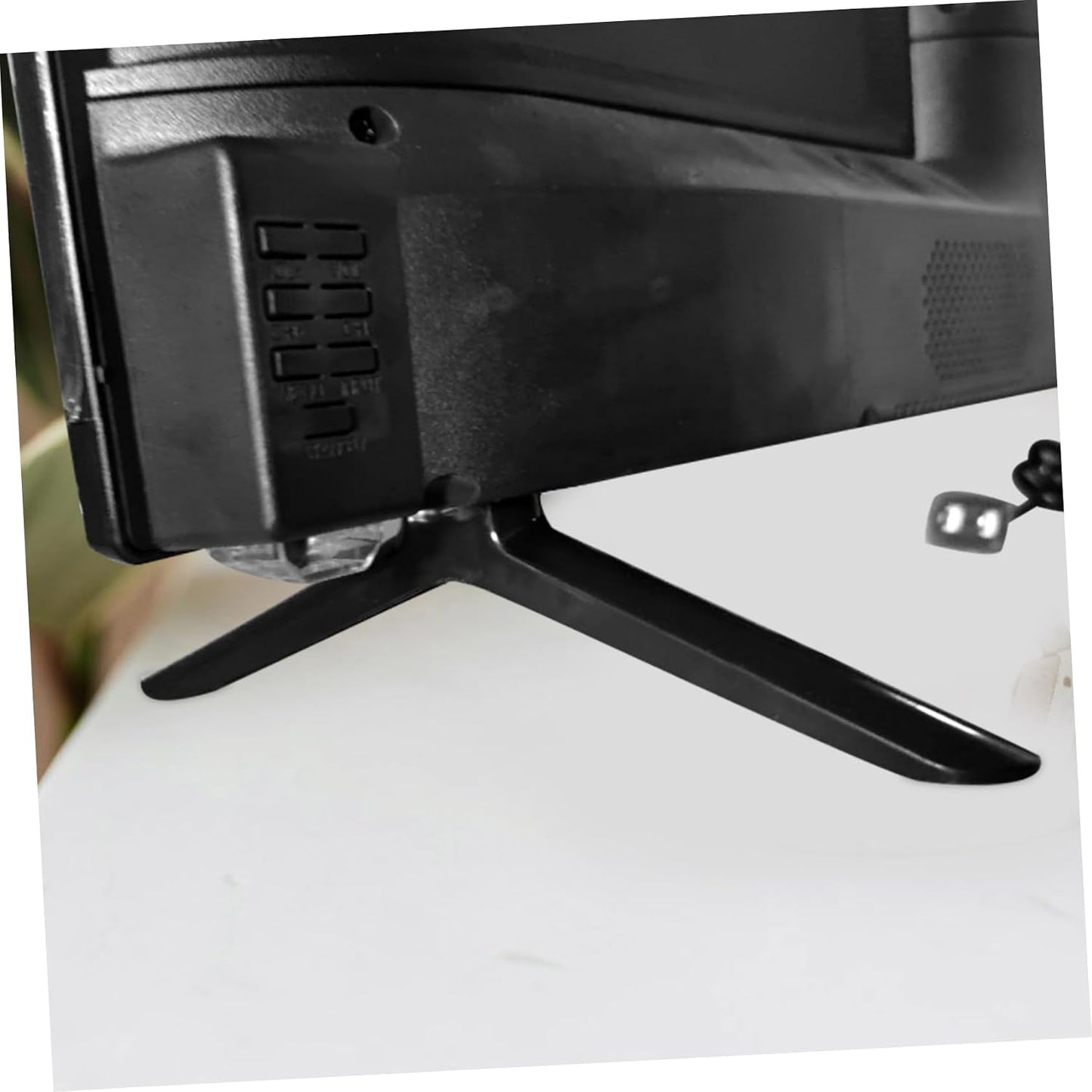CONGARTENO 40 Inch Tv Stand Legs Replacement Universal Base for Flat Screen Tvs Stable Support with Screws for Living