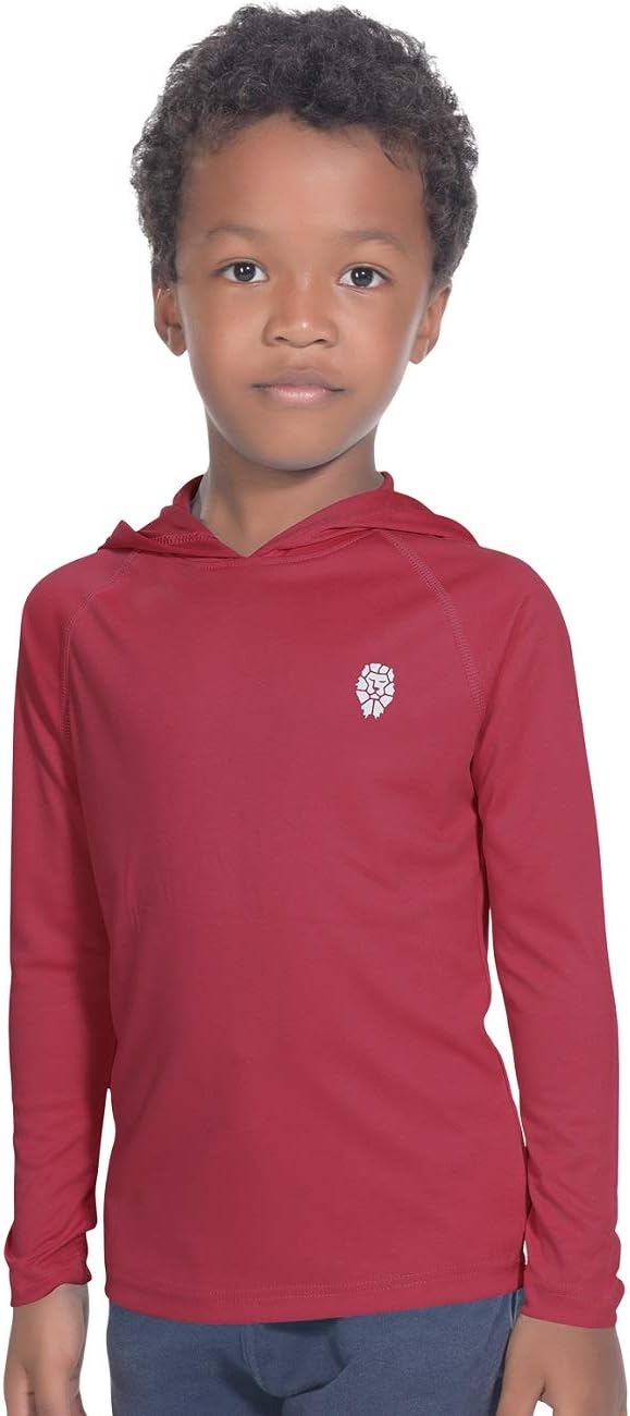 Hoodies for Boys Outdoor Recreation Shirts - Youth Athletic Tops Sun Protection UPF 50+