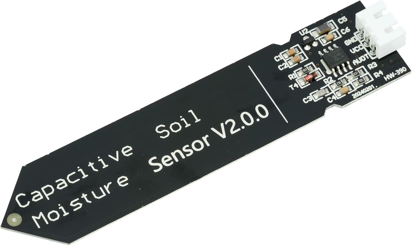 MTDELE 10Pcs 3.3V Capacitive Soil Moisture Sensor Module Compatible with for Arduino Raspberry Pi DIY