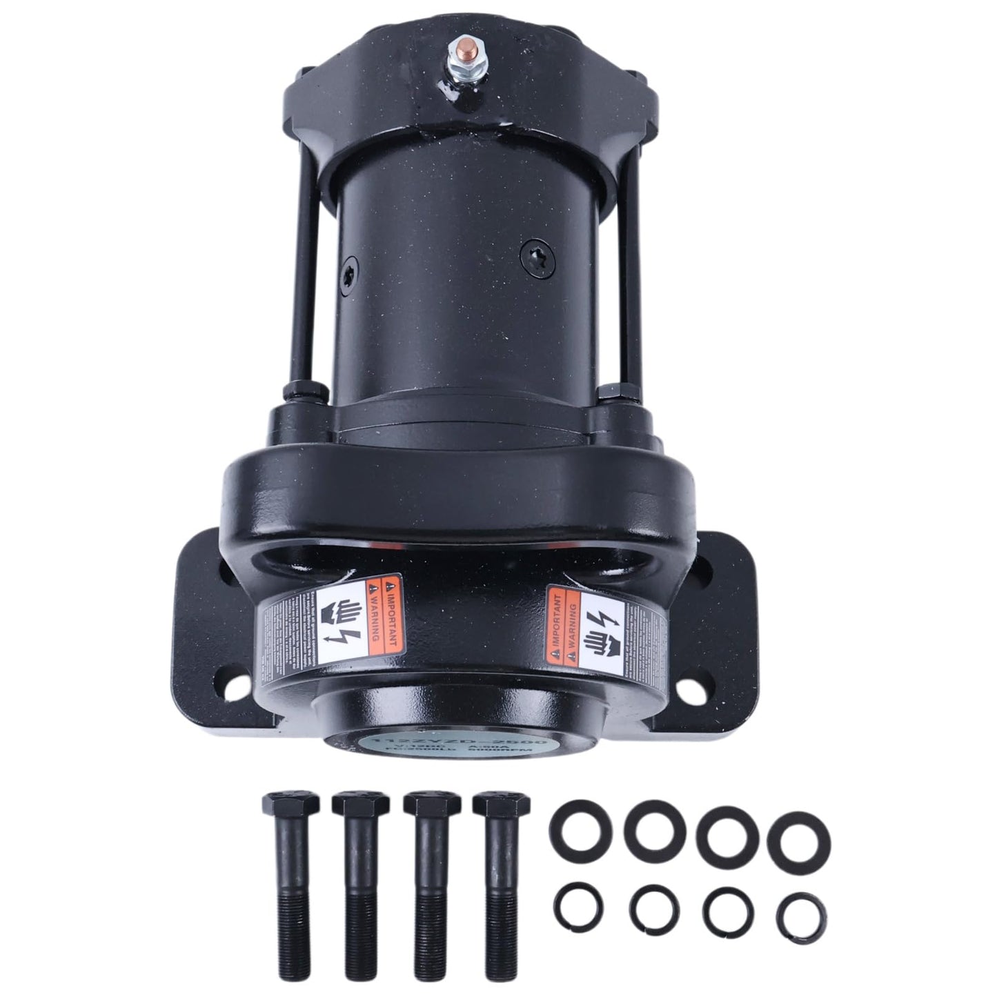 NETYANPI Truck Dump Body Vibrator Motor DBV25001 DC2500 Compatible with Buyers Snow Plows Salt Sand Spreaders for Shaking Out Excess Material in Truck Bed