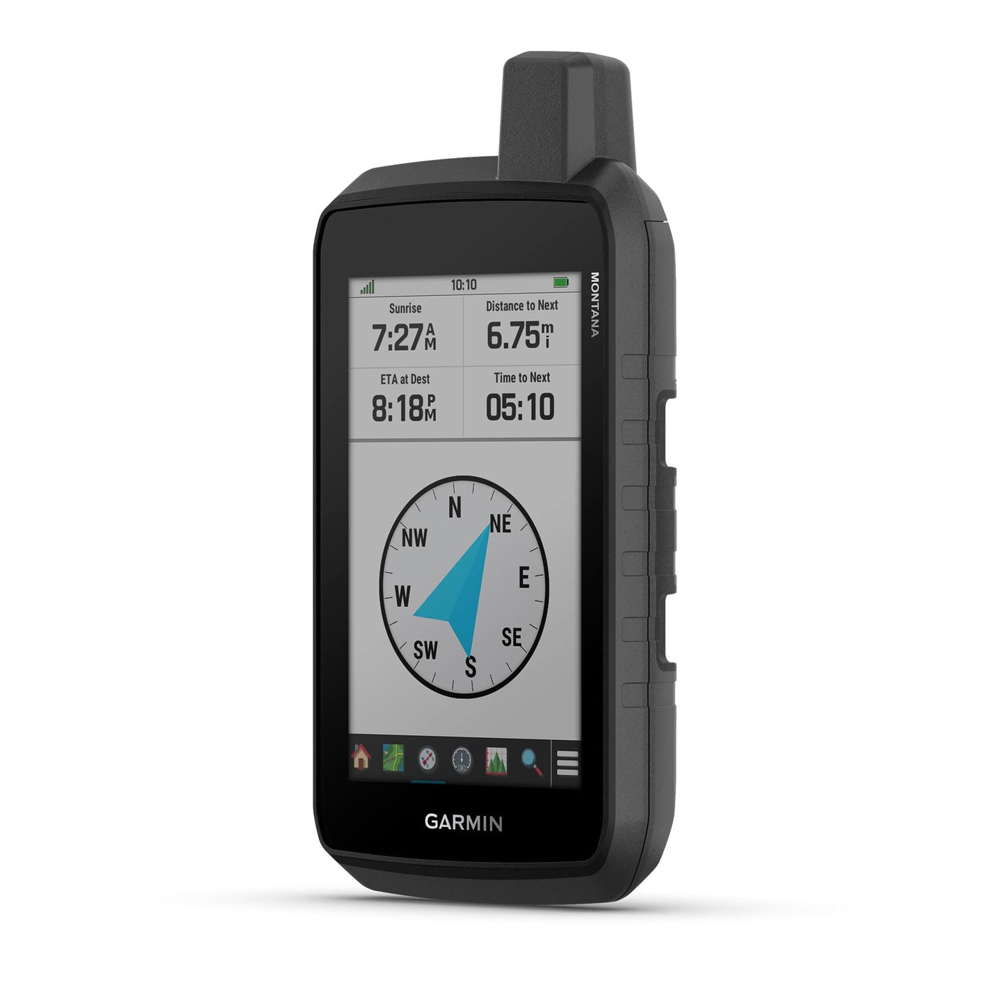 Garmin Montana® 710, Rugged GPS Handheld Navigator with Large 5-inch Glove-Friendly Touchscreen, Satellite Imagery and Maps for Routing on Roads and Trails