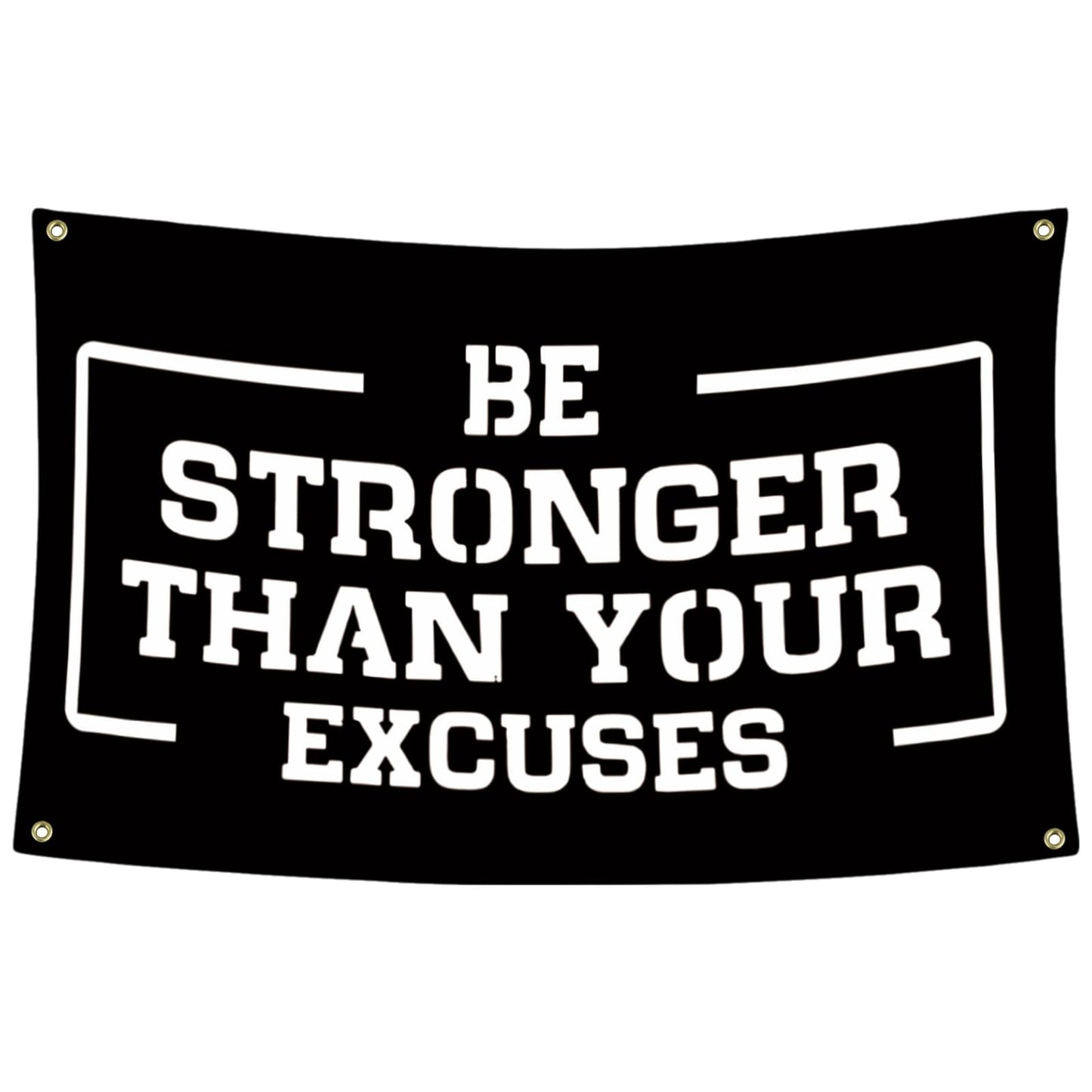 Eudaedom Fuel Your Fire! Motivational Gym Banner - Cool Workout Tapestry to Stay Focused & Driven | Garage, Dorm, Office Wall Flag-5x3FT