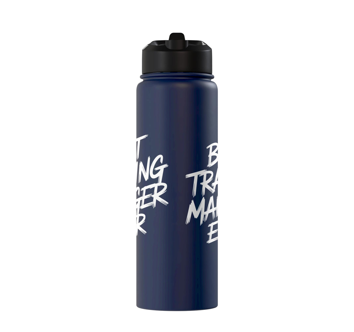 Best Training Manager Ever Funny Training Manager Stainless Steel Insulated Water Bottle