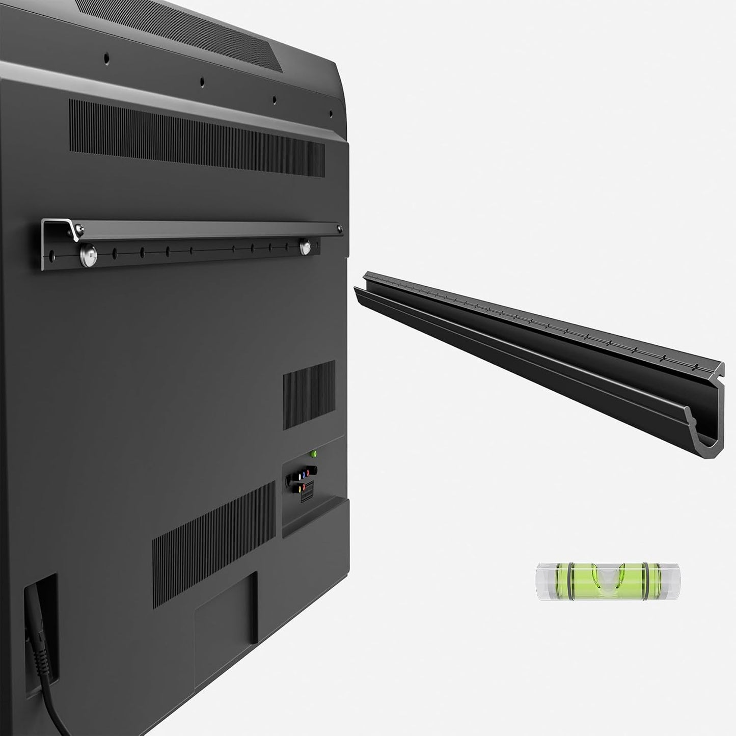 KAMIWI 3275 Inch 600x400mm 150 lbs, Studless TV Wall Mount for TVs, No Drill Drywall TV Mount, Max VESA up to No