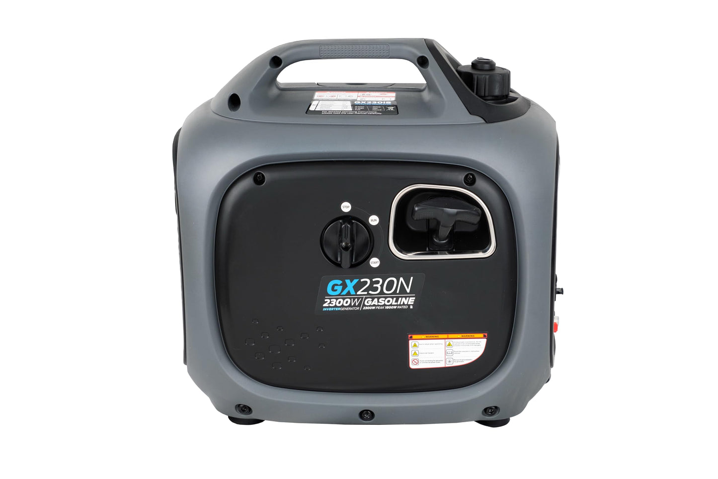 Pulsar 2,300W Portable Gas-Powered Quiet Inverter Generator for Home Emergency Backup, Parallel Capability, With USB Outlet, Long Run Time, GX230N