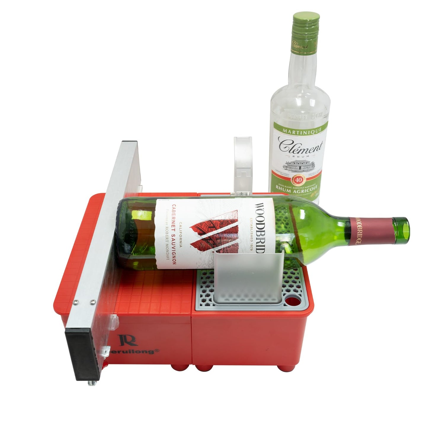 Electric Bottle Cutter Glass Bottle Cutter, Glass Stone and Brittle hard materials Cutting, Trimming, Sawing with diamond coated saw blade Deruilong
