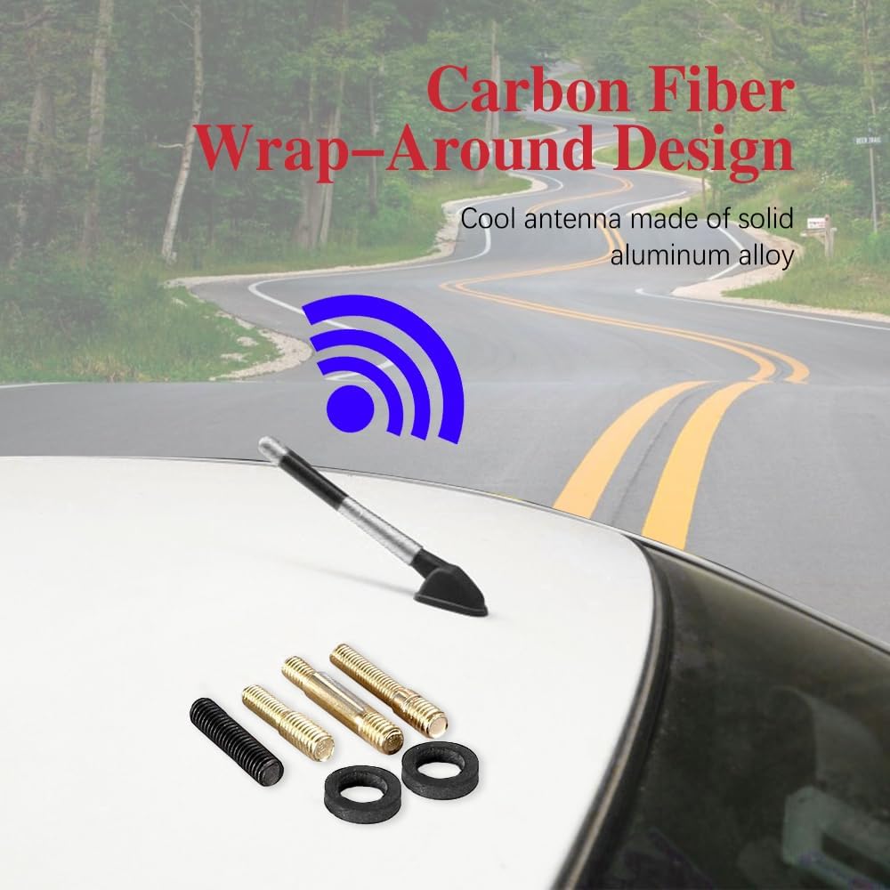 HAOBO 4.7 Inch F150 Car Antenna, Antenna for Truck, RV Accessories Car Audio & Video Antennas, Universal Car