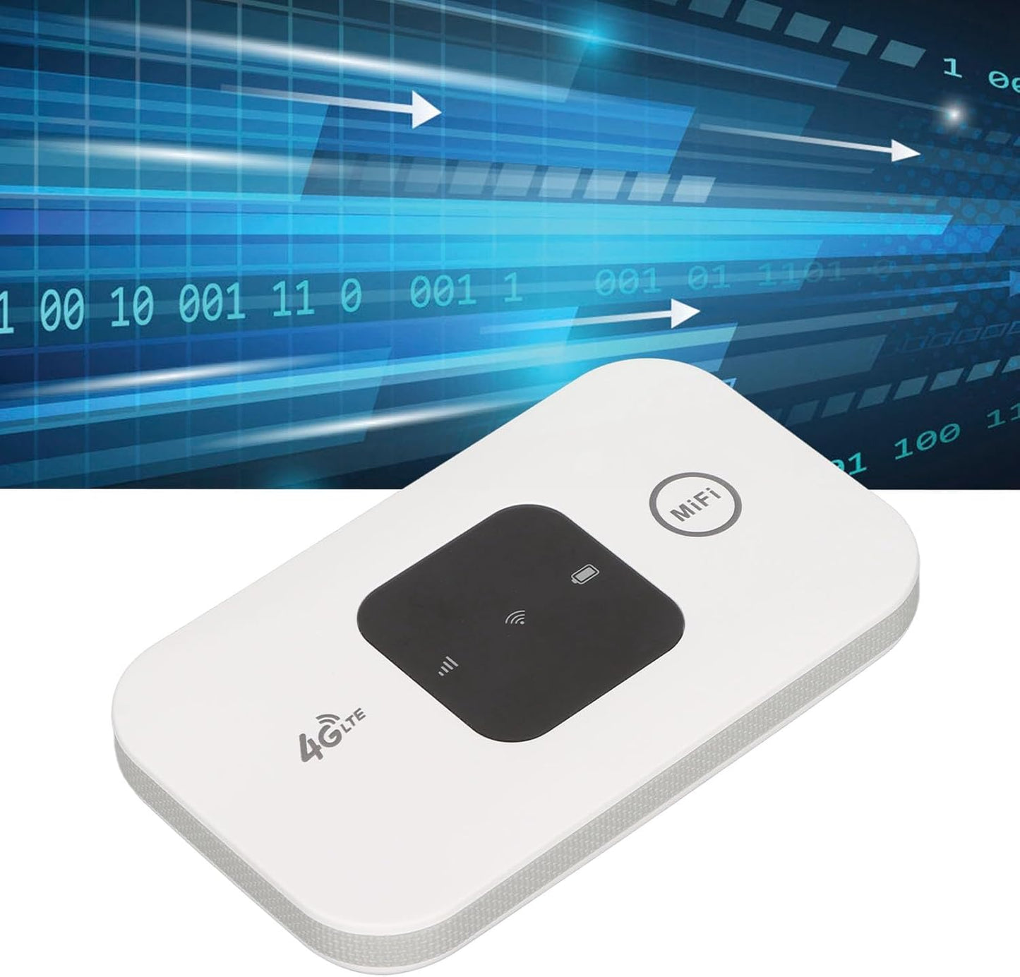 Ejoyous 150Mbps 4G 8 10 Portable Internet Hotspot, High Speed SIM Card Strong Coverage SIM Card Router Travel Hotspot