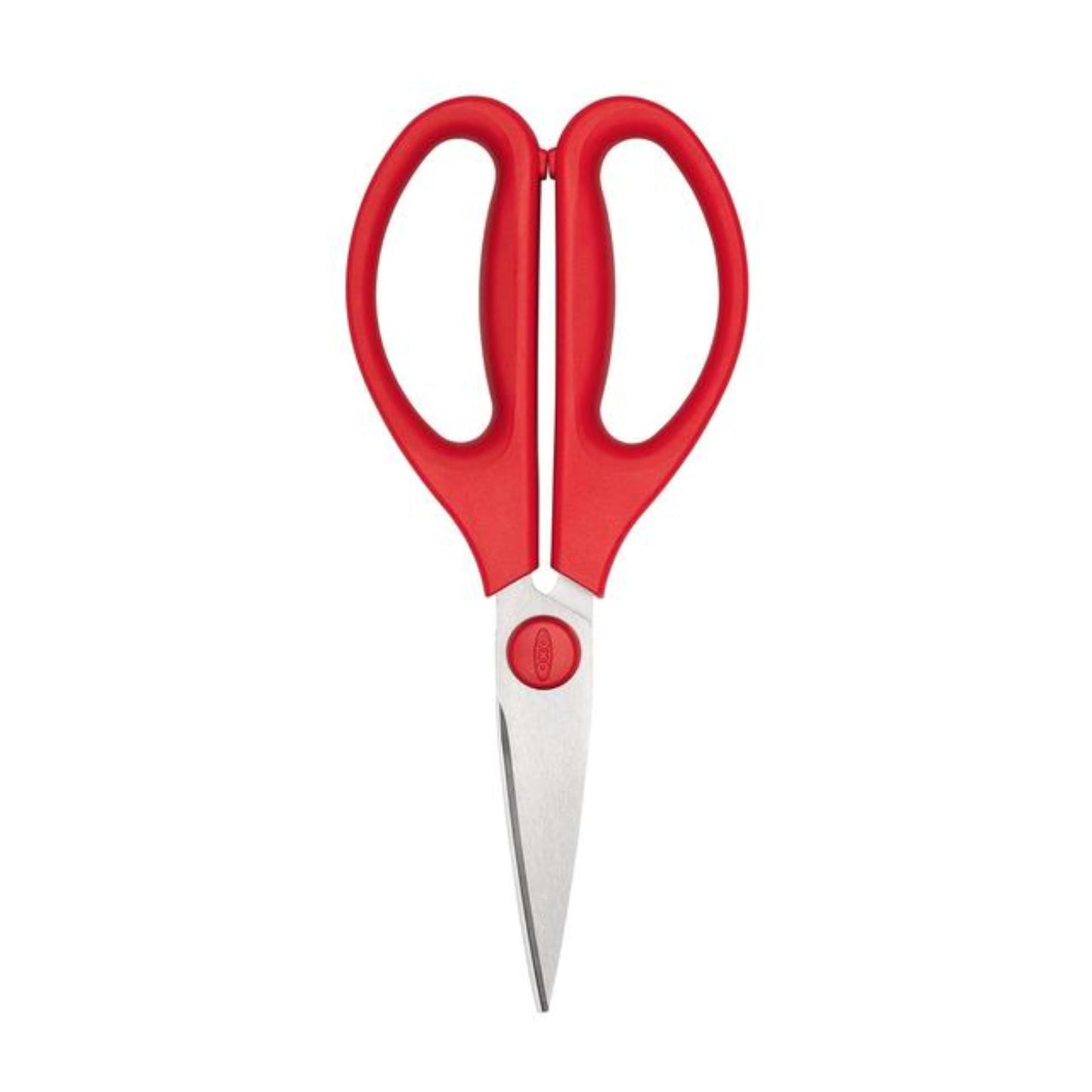OXO Good Grips Kitchen Scissors | Stainless Steel Blades | Ideal for Kitchen or Office | Cuts Cardboard with Ease | Right or Left Handed