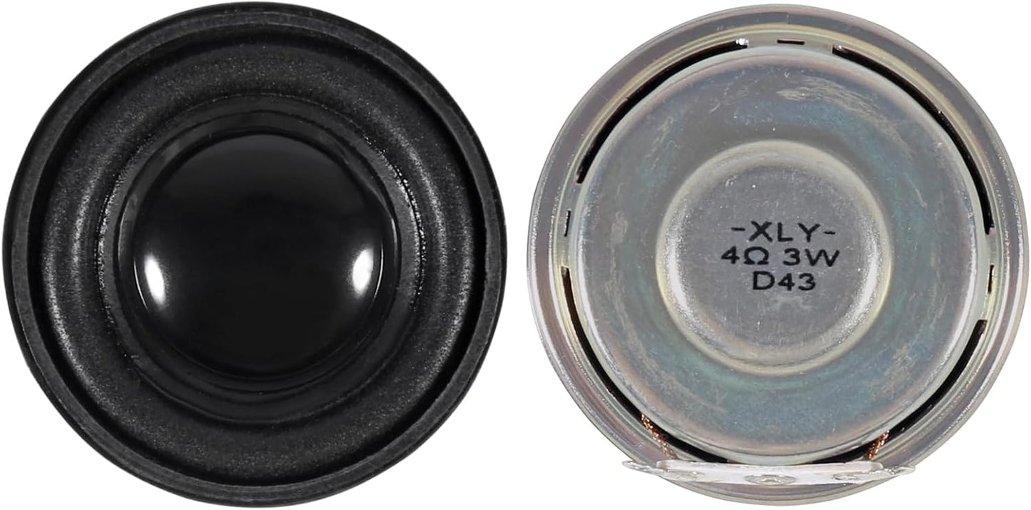 DWEII 6Pcs 1.5Inch 40MM 4ohm 3W Mini Portable Speakers Full Frequency Stereo Sound Small HiFi Speaker