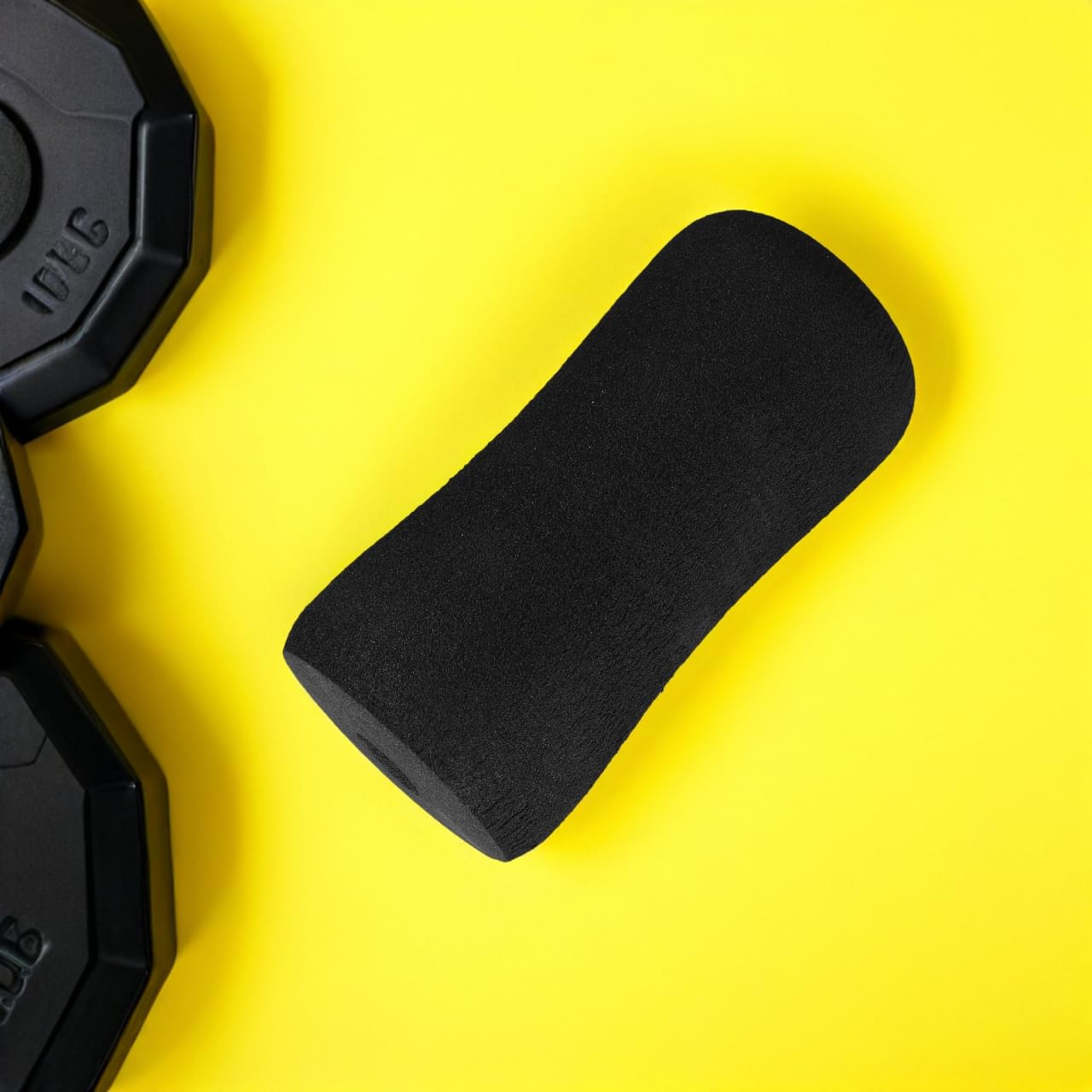 Fitness Equipment Sponge Covers 2-Pack Universal Sit-up Bench Foot Pads High Density Sponge Sleeves for Comfortable Anti-Slip Grip on Dumbbells and Weight Machines 6.69X3.22X3.22 Inches