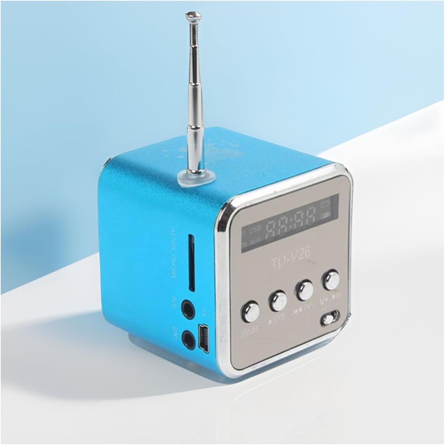 Etigood Mp3 500mAh Mini Bluetooth Speaker, Wireless Music Player Portable FM Radio Speakers Digital Stereo PC Player