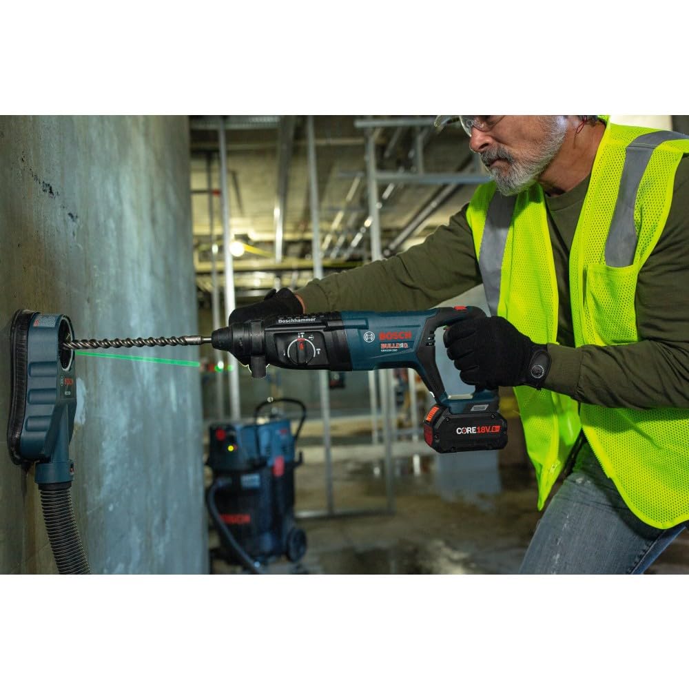 Bosch GBH18V-26DN 18V EC Brushless SDS-plus® Bulldog™ 1 In. Rotary Hammer (Bare Tool)
