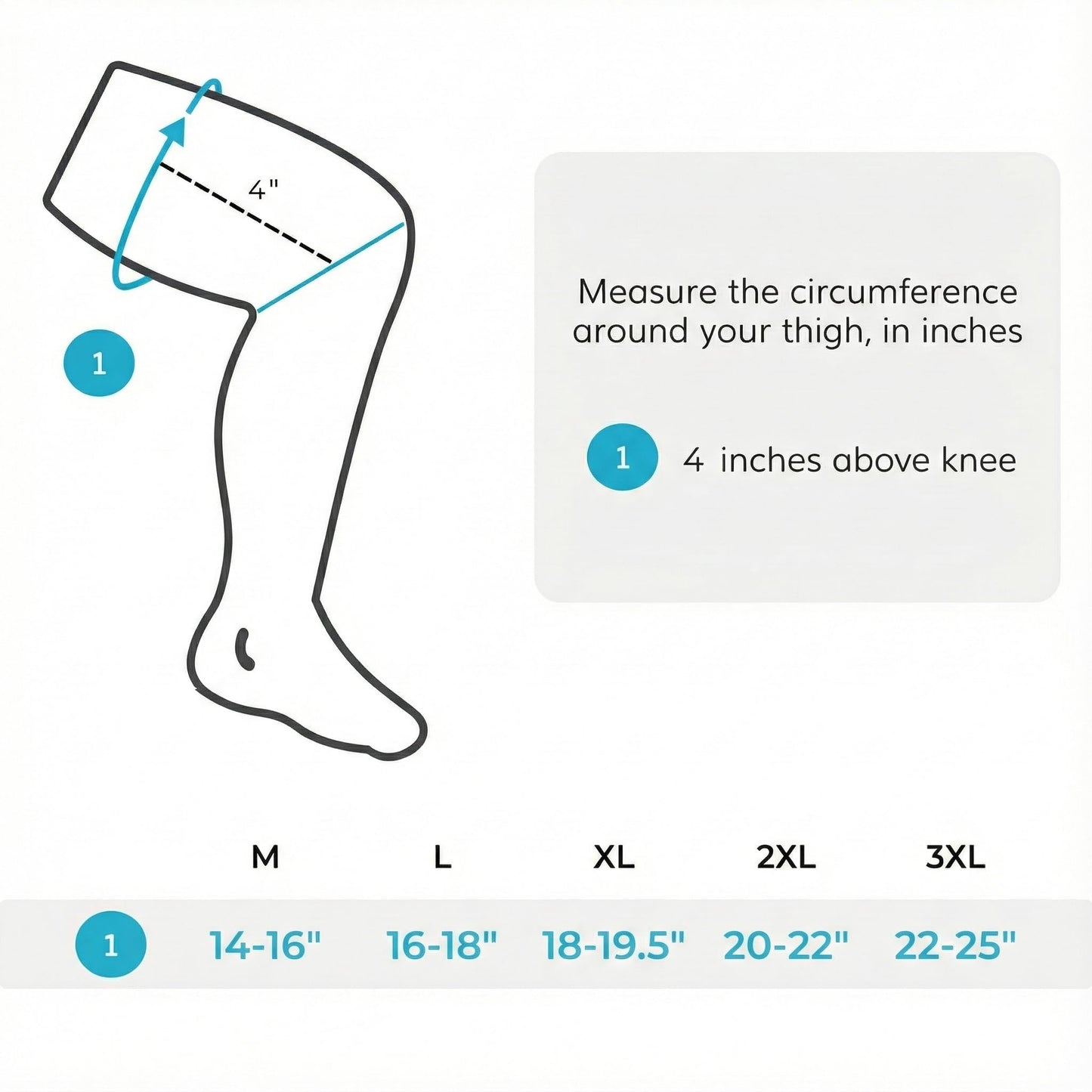 inflossom Bamboo Knee Sleeves, 2-Pack Knee Compression Sleeve Women Men Elastic Warm Slip-on Recovery Knee Brace for Arthritis Knee Pain