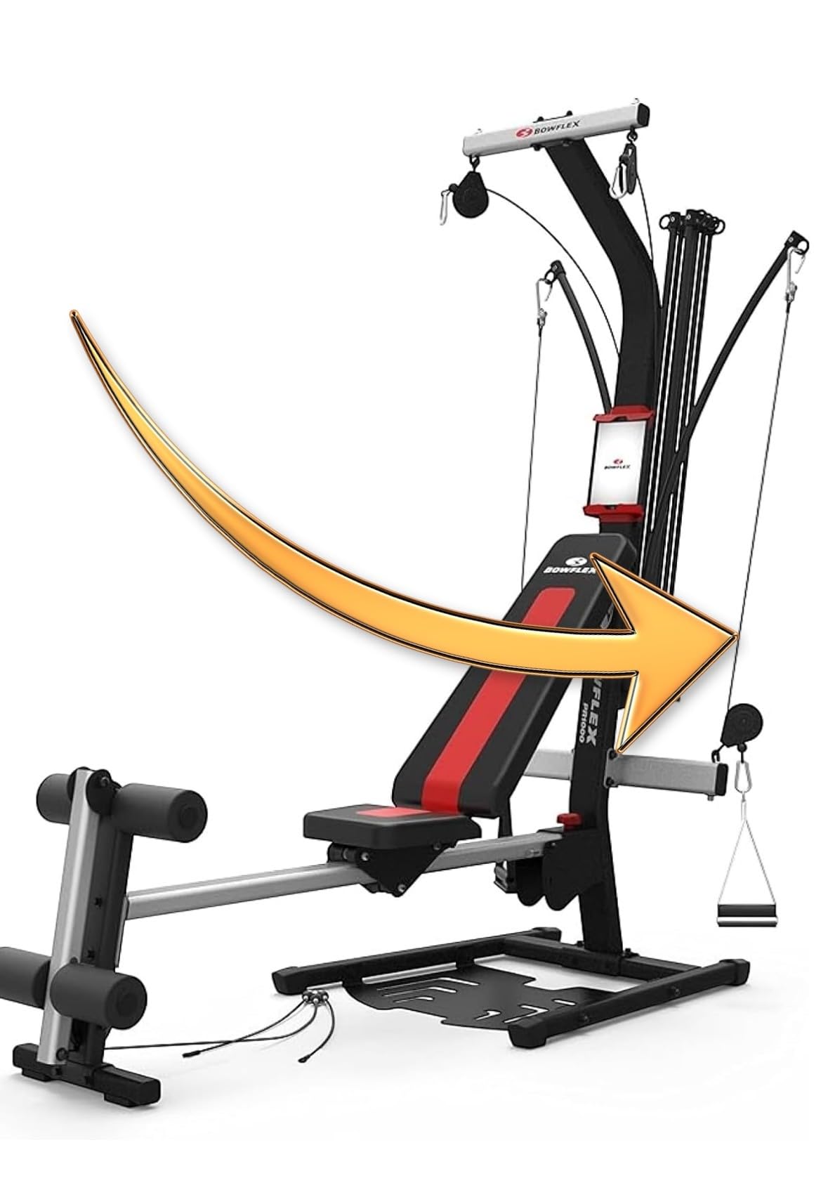 TreadLife Fitness 43" Cables w/Hook Assembly (2 x Cables) - Replacement for Most Bowflex Gyms - (Pair)
