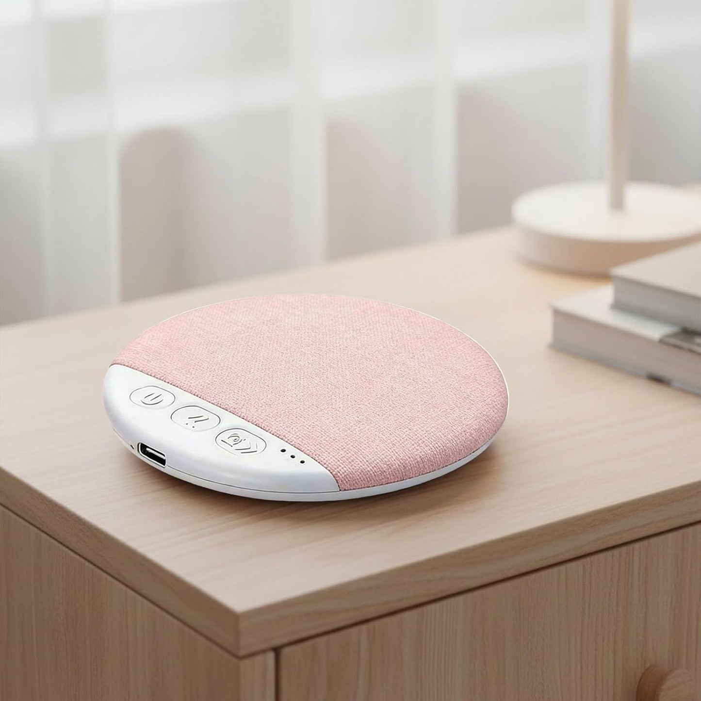 BibYuga Pillow Speakers for Sleeping,Bluetooth Under Pillow Speaker with White Noise Timer Wireless Headphones Wireless
