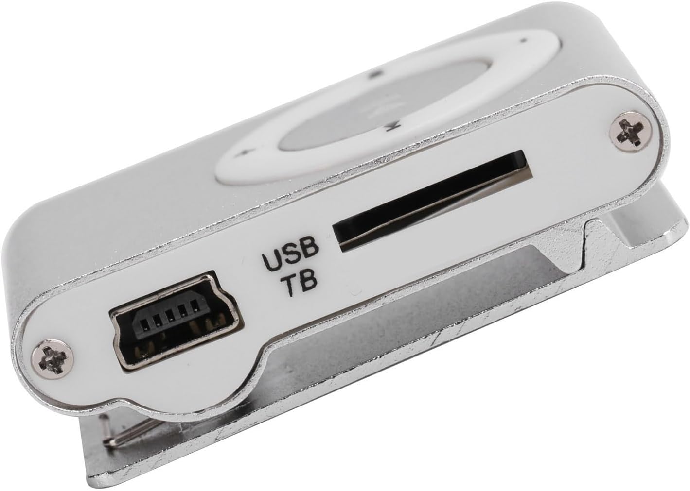 Zerone MP3 MiniMP3 Mini Player, Portable Player Aluminum Alloy Digital Media Player BackClip Player with Earphone