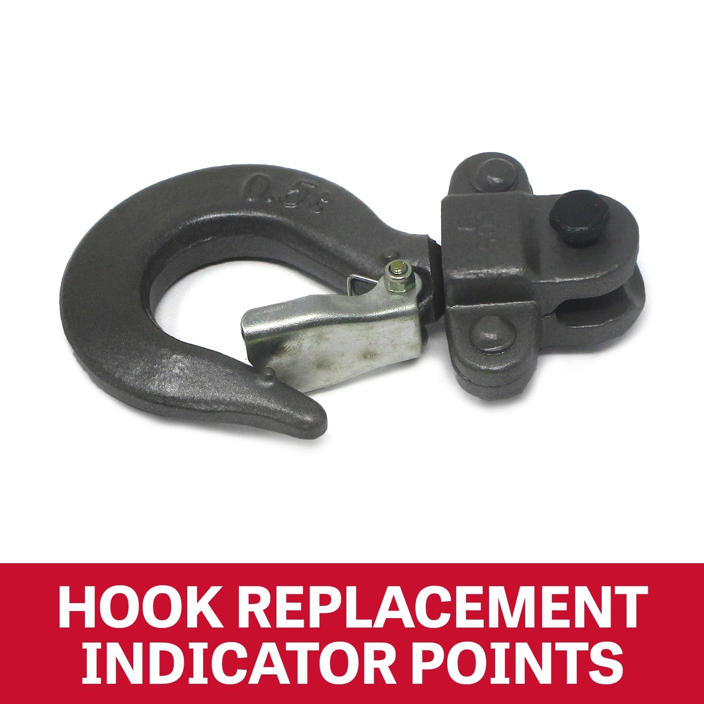 JET 1/2-Ton Hand Chain Hoist, 15' Lift (Model S90-050-15)