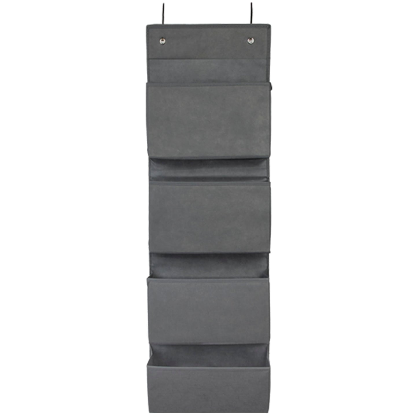 Joyful Moose Over the Door Hanging Organizer Closet Storage Bins Grey
