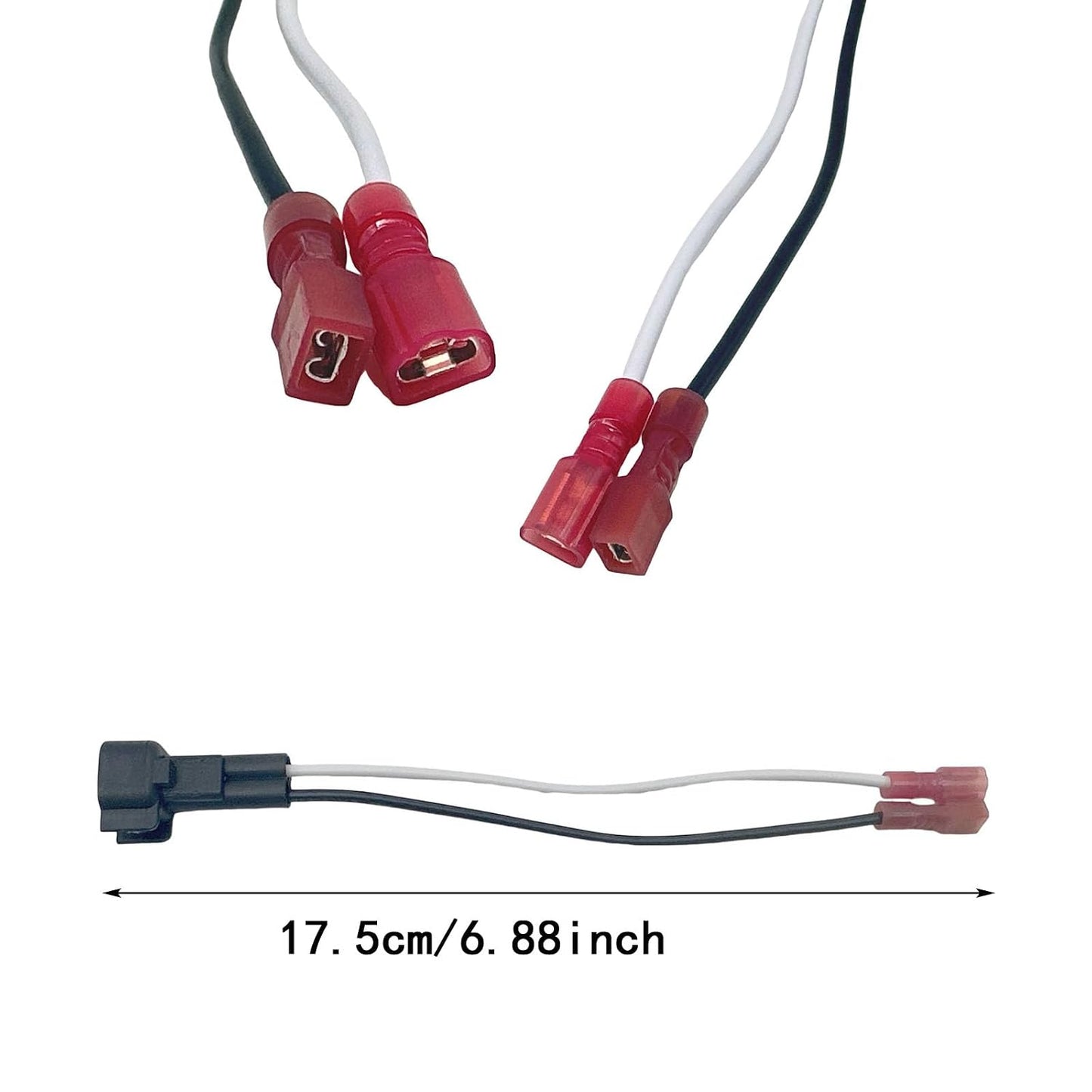 Bstenky 6 Pack F150 F250 72-5600 Speaker Wire Harness Car Front Rear Door Speakers Adapter Wiring Harness Plug