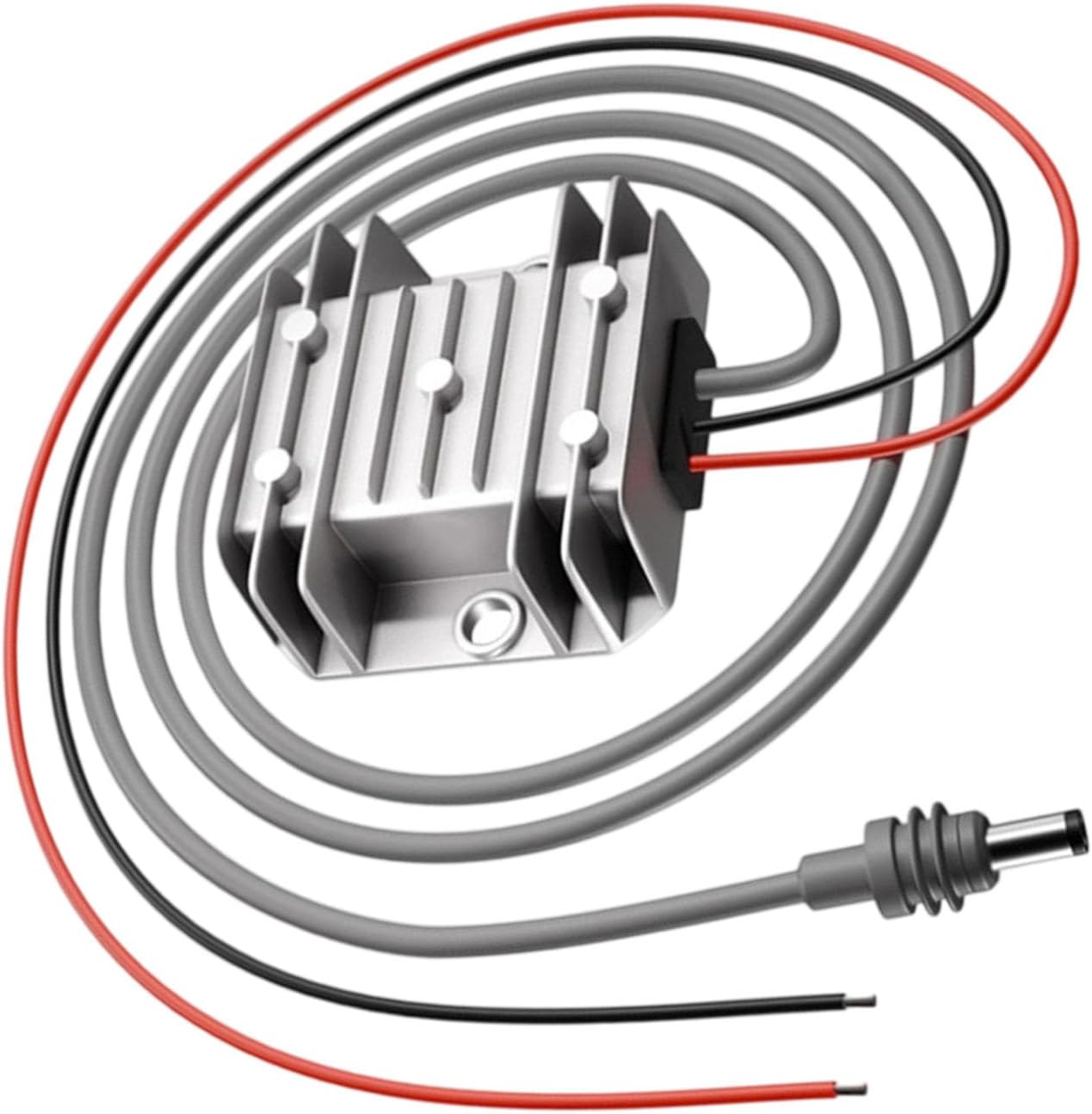 Zeizafa 30V 3.5A 12V 24V Small Electric Converter Input Overcurrent Defense Designs Aluminum for Mobile Power Systems