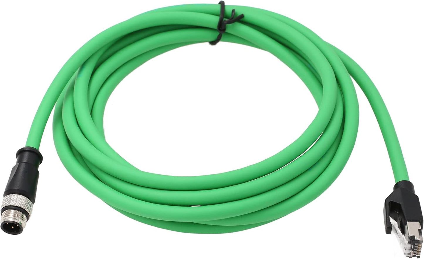 SR1000 210N 300N 450 DS5110, M12 4 RJ45 Cat5e 2m Ethernet Network Cable for Sick Keyence Barcode Reader Datalogic