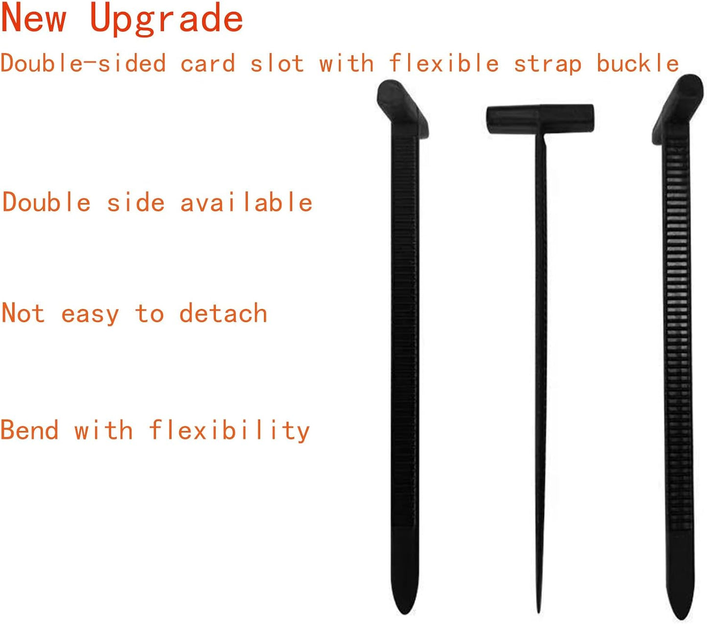 FENXHAPY 150PCS Heavy Duty Nylon Universal Cable Tie Buckle Reusable Snap Fit Fastening Clips For Car Repairs
