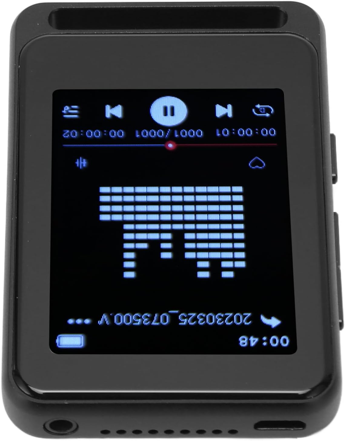 Semme 2.4 Inch MP3 5.0 16GB (16GB) Portable Player with HiFi Sound and Intelligent EBook Features Music Player