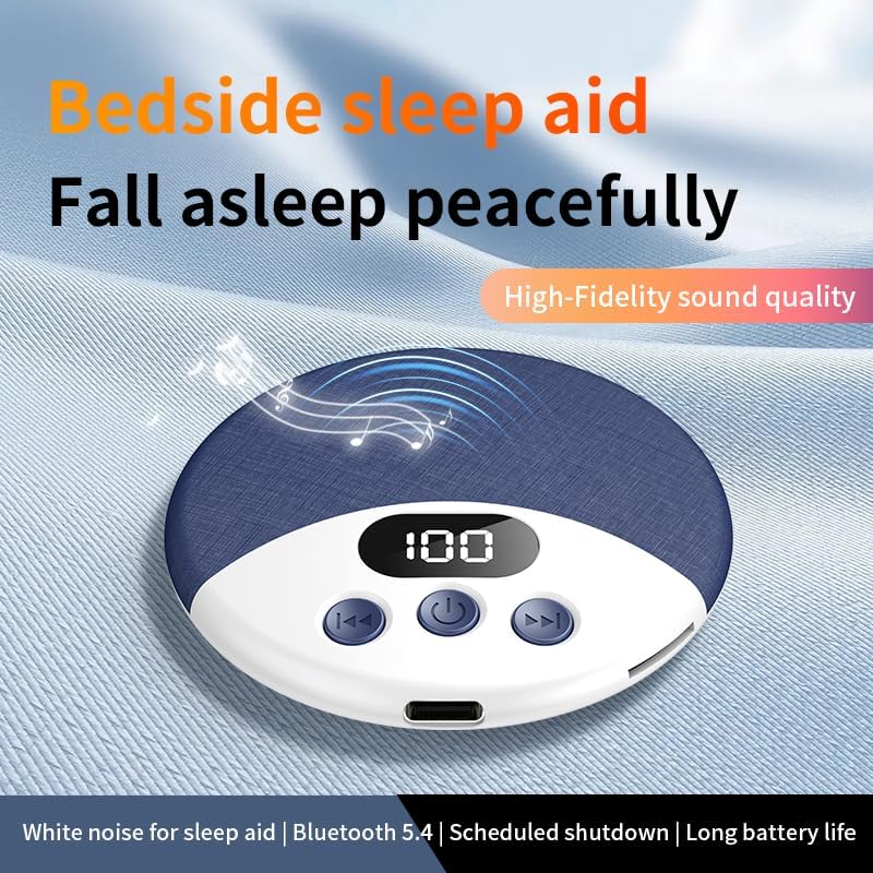 Generic 2026 SKYQUADZ Sleep Pillow Speaker Bluetooth,Thin Under Pillow Speaker for Sleeping, Wireless Bluetooth Sleep