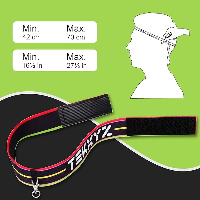 TEKXYZ Boxing Reflex Ball, 2 Difficulty Levels Boxing Ball with Headband, Perfect for Reaction, Agility, Punching Speed, Fight Skill and Hand Eye Coordination Training