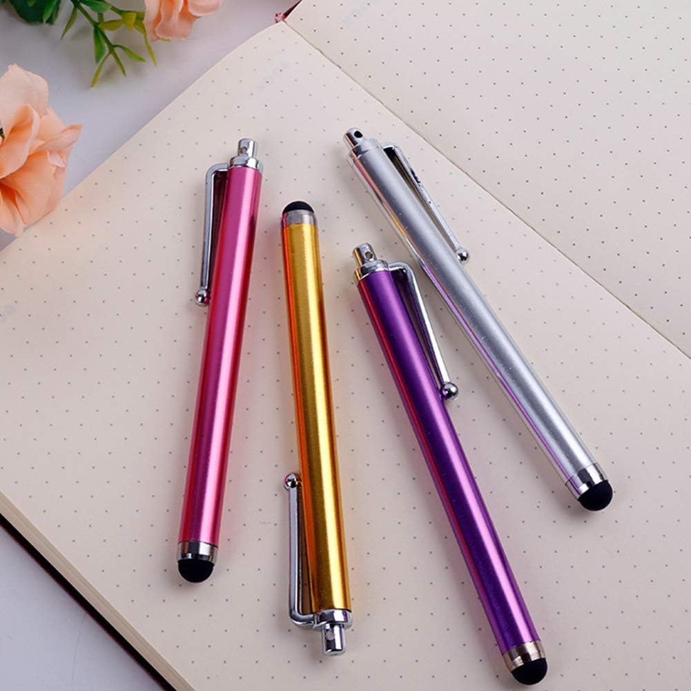 Bibabala 10PCS Touch Screen Round Clip Design, Pc Stylus Pen Phone Capacitive Portable,for Tablets Smartphone&All Touch