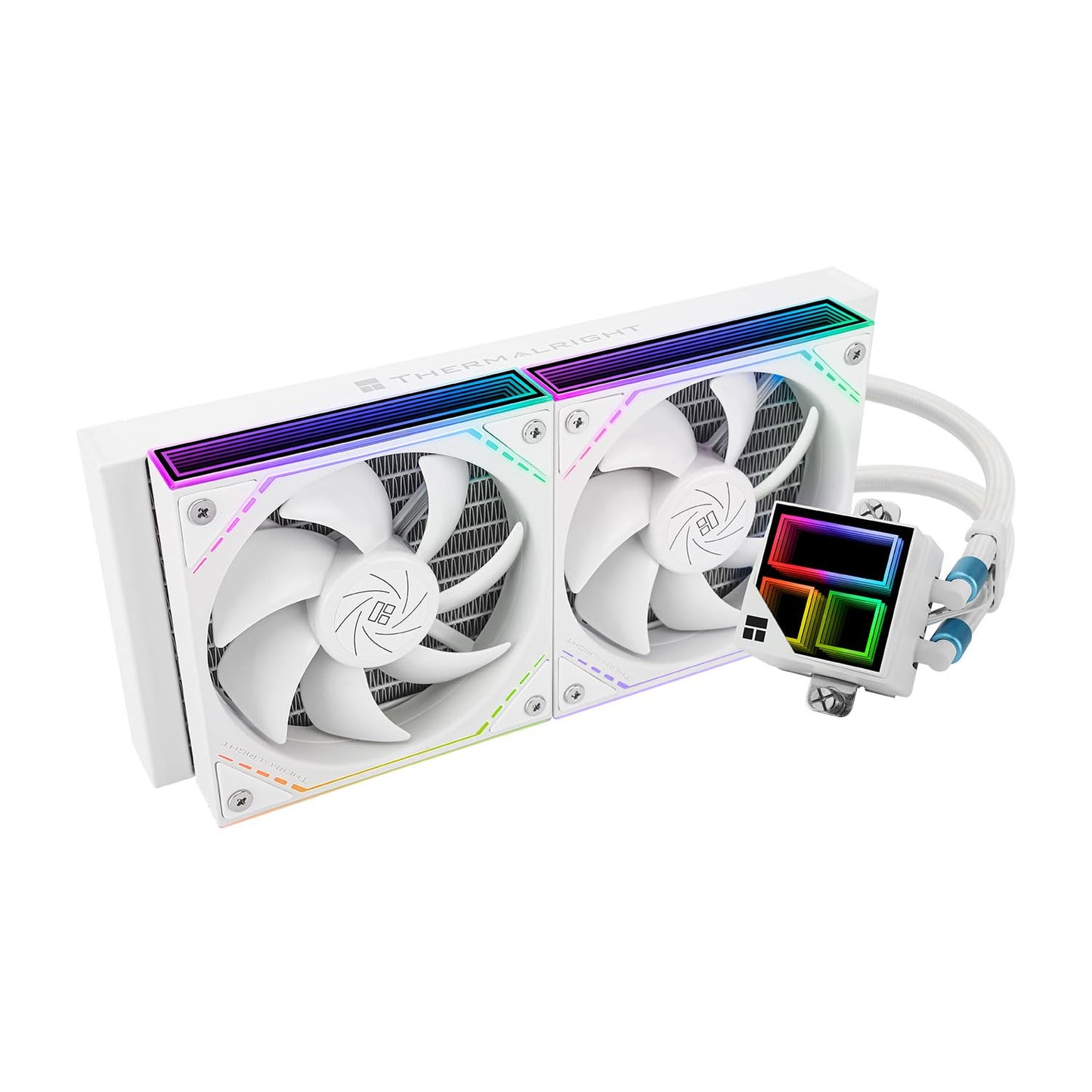 Frozen 240 Cooler,240 TL-M12W AMD/AM4/AM5,Intel LGA1851/1700/1150/1151/2011 Thermalright Infinity White CPU Water Aio