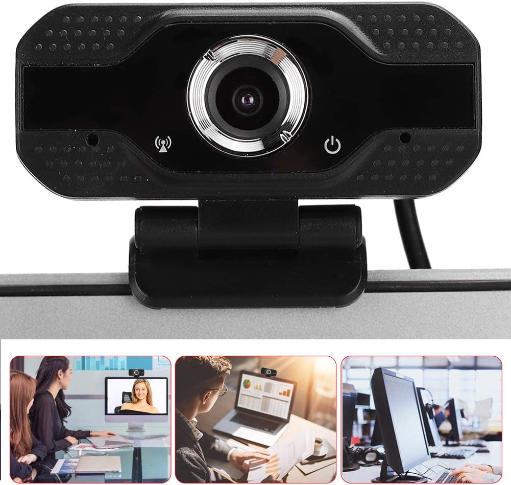 WNSC 1080P 30FPS Computer Camera, Full HD PC Camera Desktop Noise Reduction with Microphone for Laptop