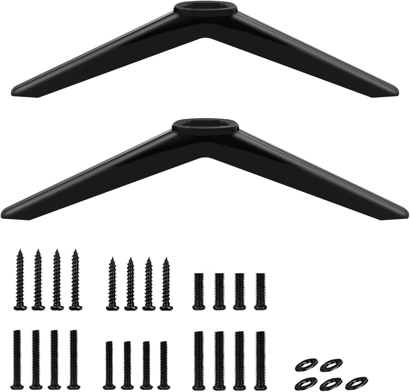 Chunxiao 32S321, 40S325, 43S303, 50S425, 55S525 Replacement TV Base Stand for TCL Roku TV Legs - Compatible with TCL