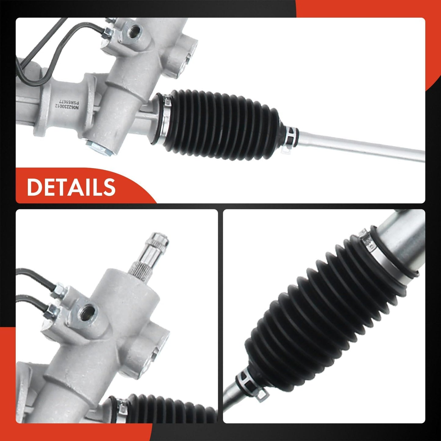 A-Premium - Hydraulic Power Steering Rack and Pinion Compatible with Toyota Paseo 1992-1999, Tercel 1991-1999, Replace# 4425016300