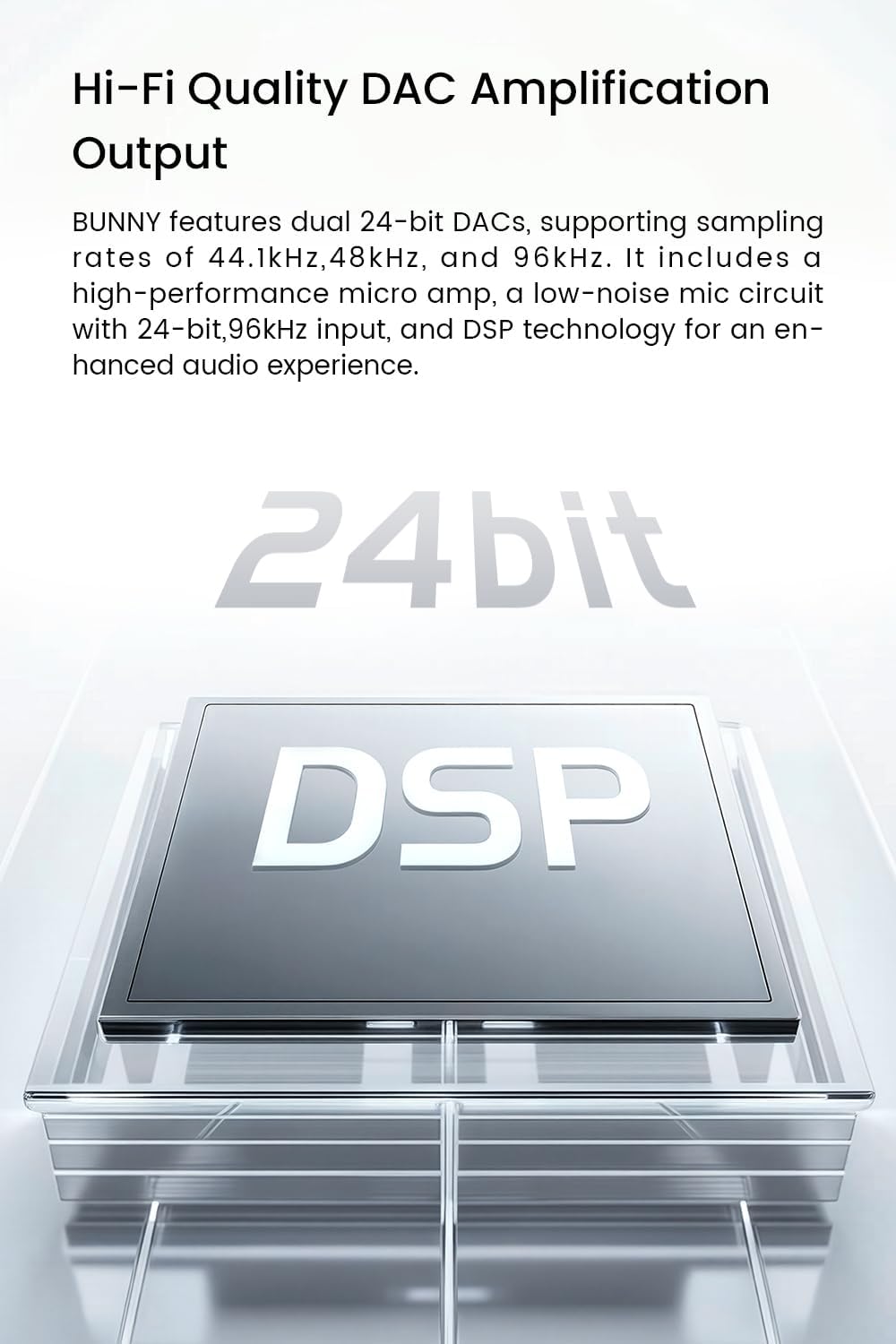 1DD 0.78 2pin Bunny Gaming Earphones with Single Dynamic Dual-Chamber Driver, Wired Earbuds IEM, Monitor with Bass Boot