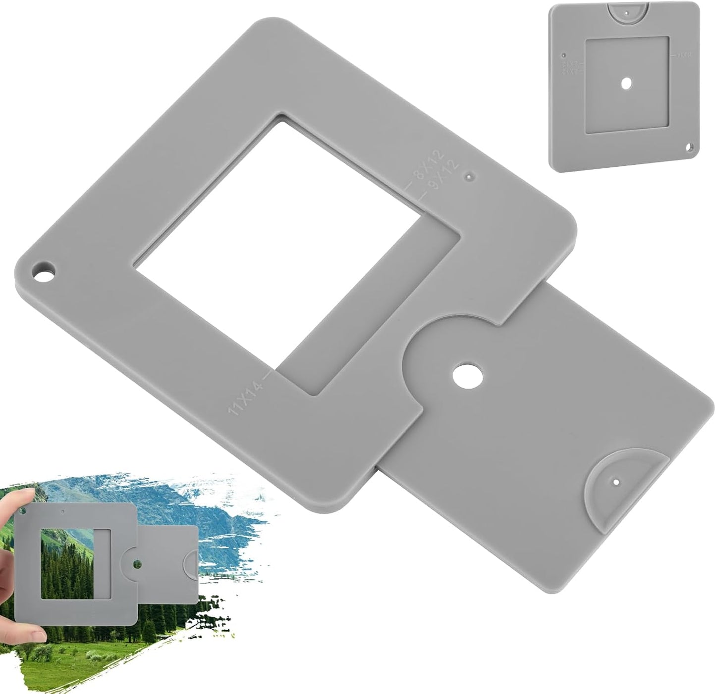 LiuLiXia View Finder, View Catcher with Sliding Mechanism for Photography, Drawing, Sketching