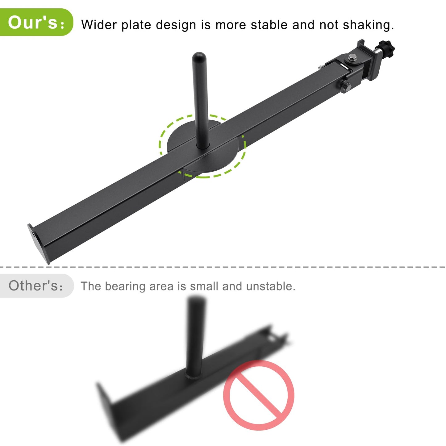 SELEWARE Belt Squat Lever Arm for 2" x 2" Power Cage with 1" Hole, Squat Rack Attachment Fit 1'' and 2'' Weight Plates Allow Both Vertical and Sideways Movements
