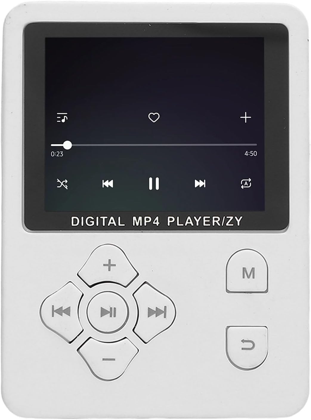 Bewinner MP3 5.0 Player with Bluetooth & SD Card Slot - HiFi Sound Radio Voice Recorder eBook for Sports Running